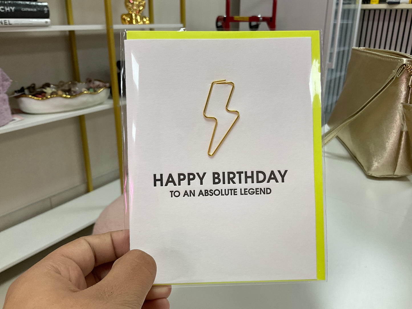 Happy birthday to an absolute legend card