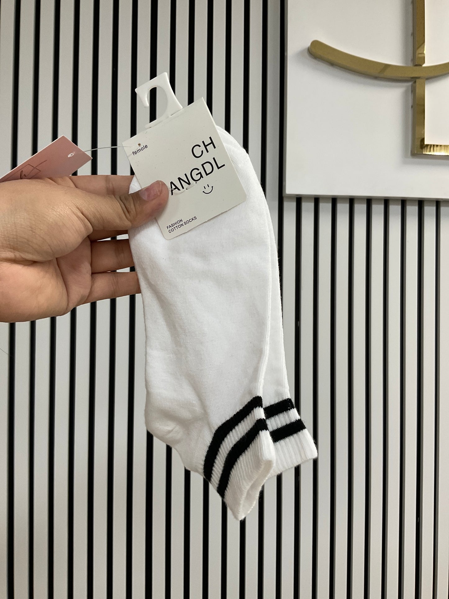 White socks