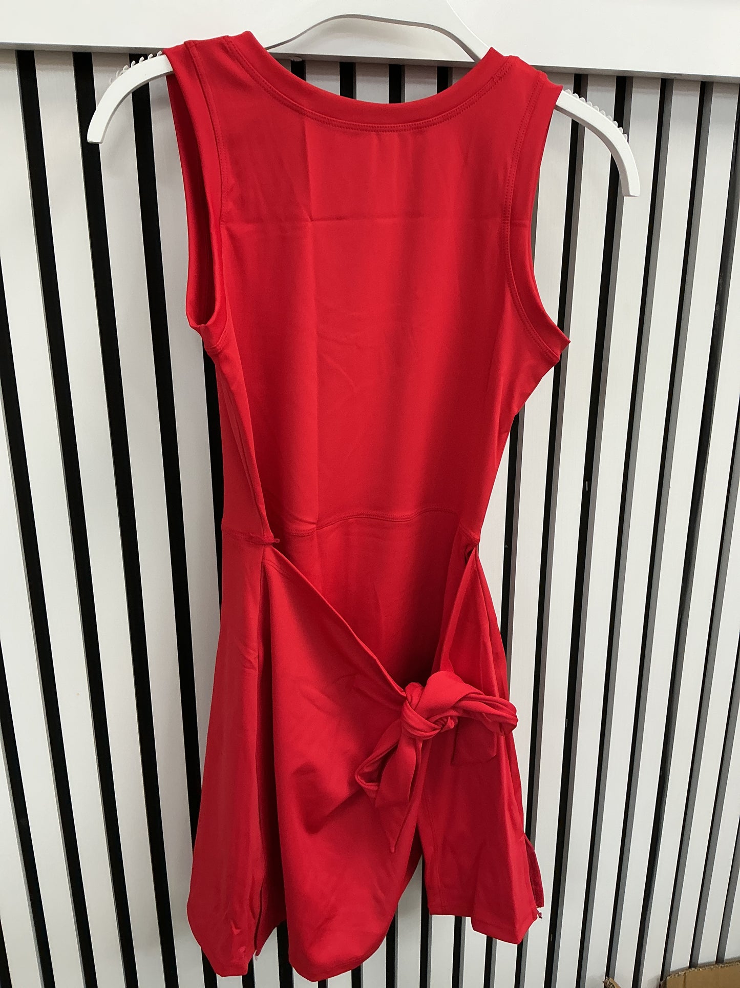 Red tenis dress with bow