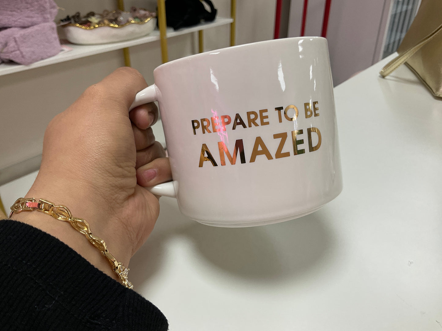 Prepare to be amazed mug