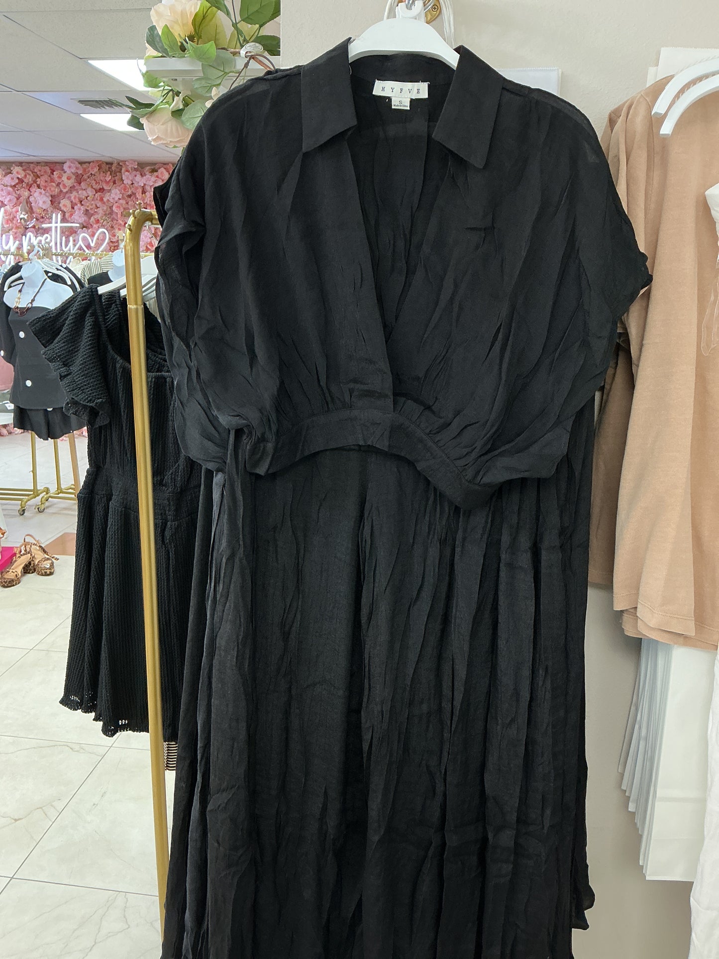 Black two piece set