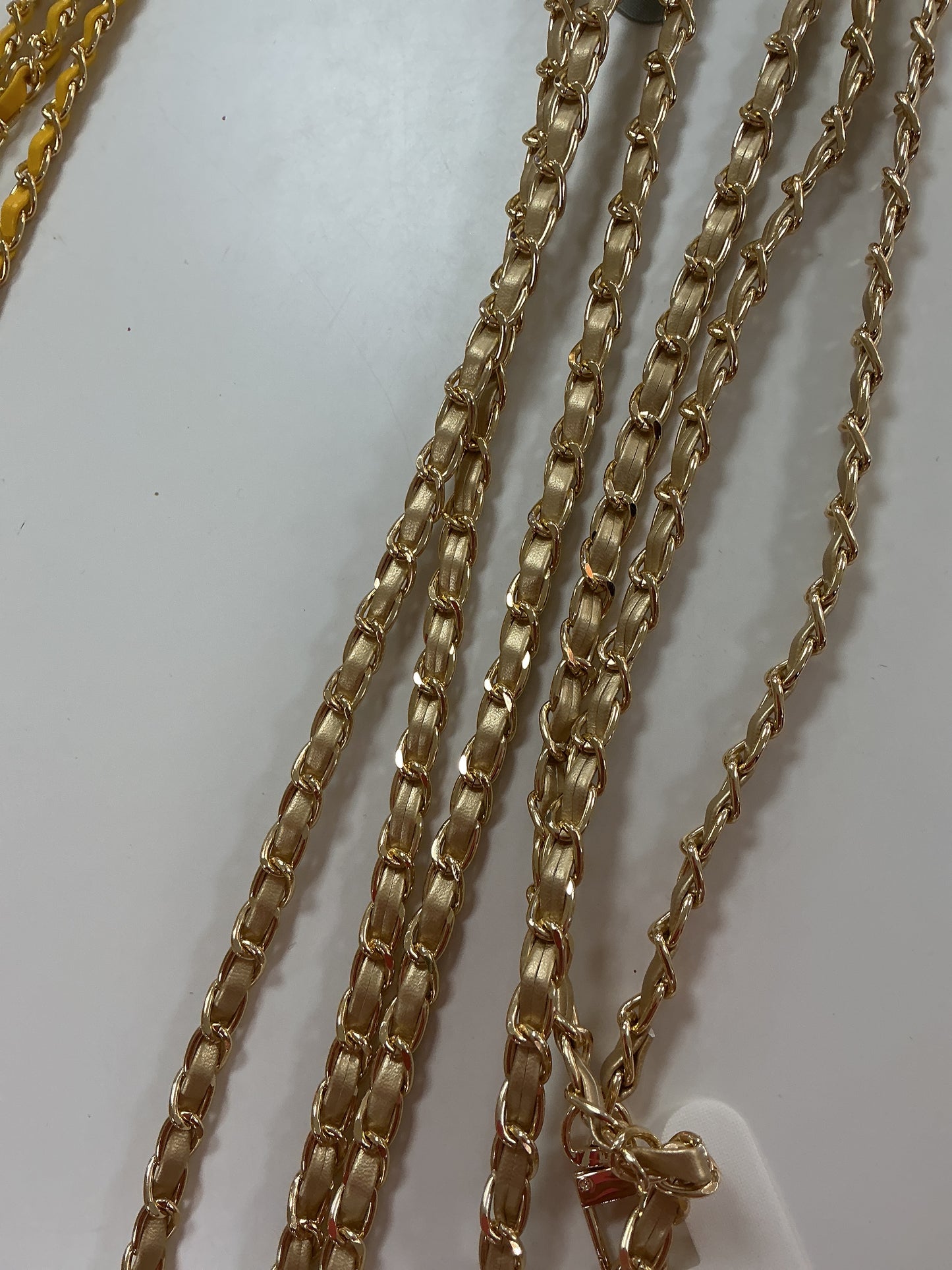 Gold phone holder