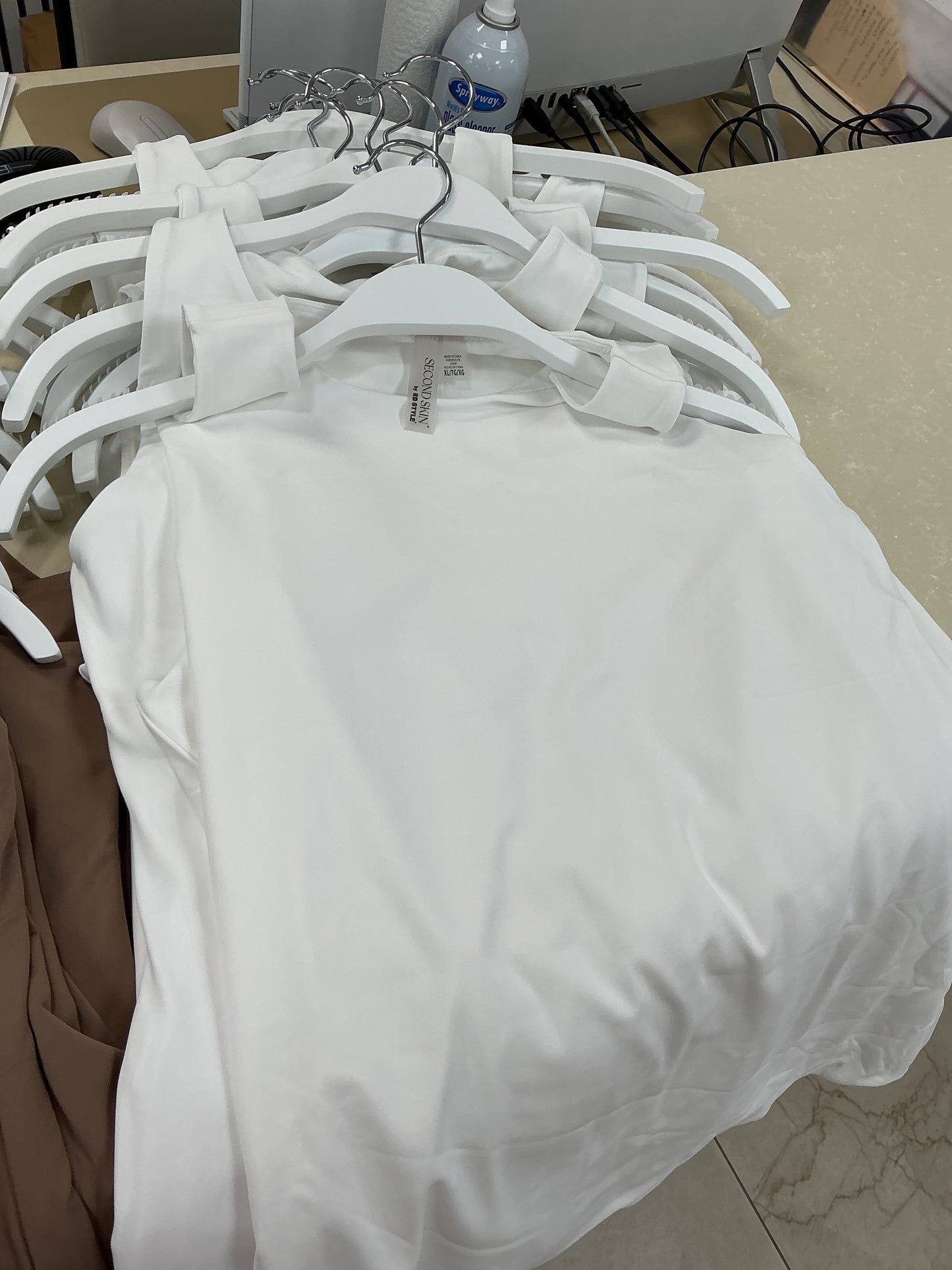 White tank top