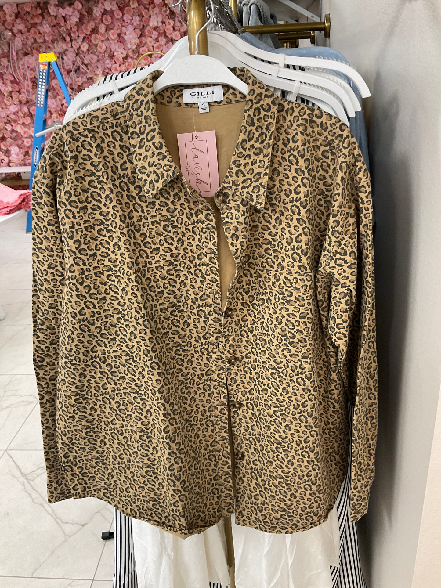 Cheetah jacket