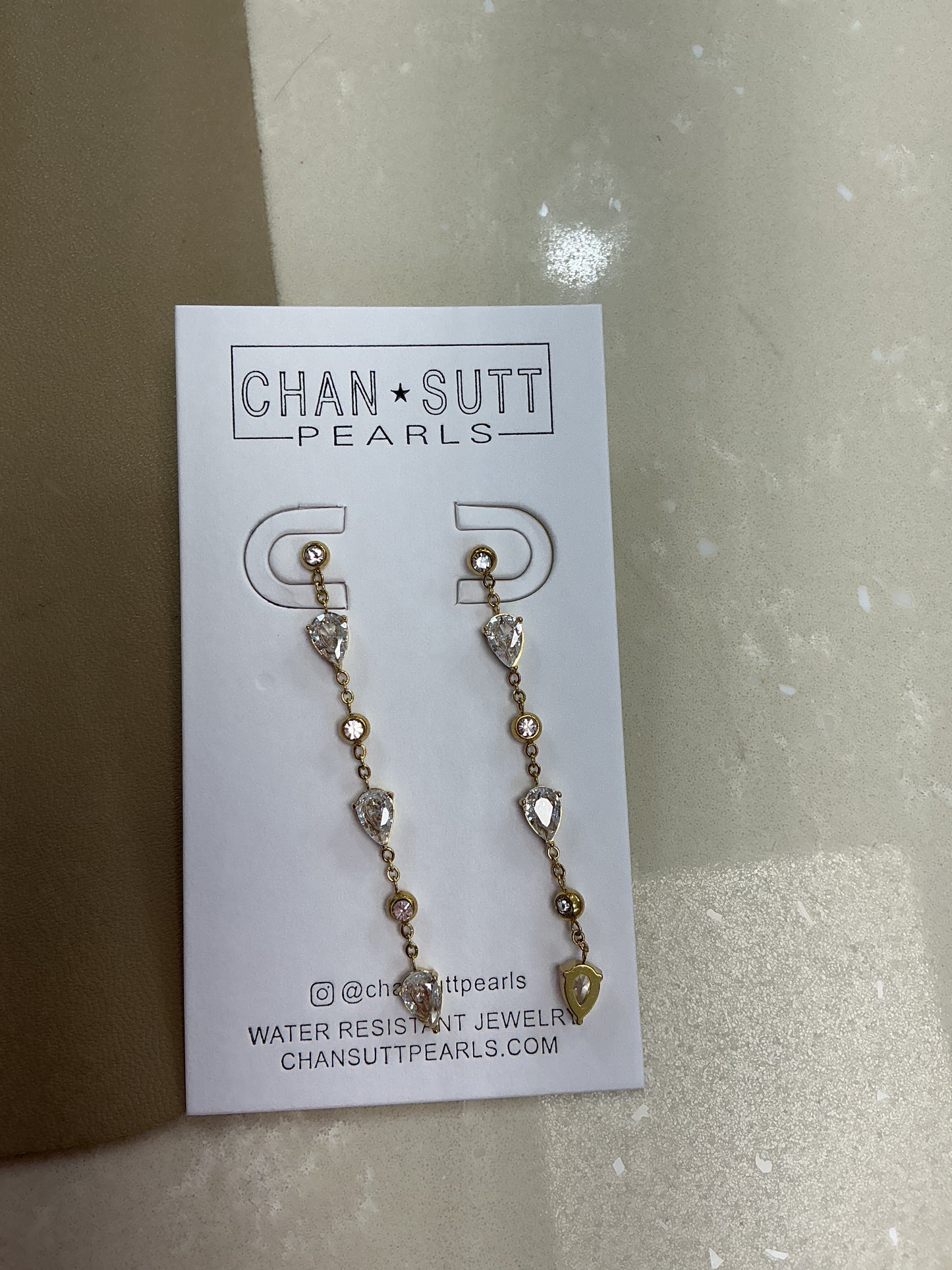 Diamond earrings