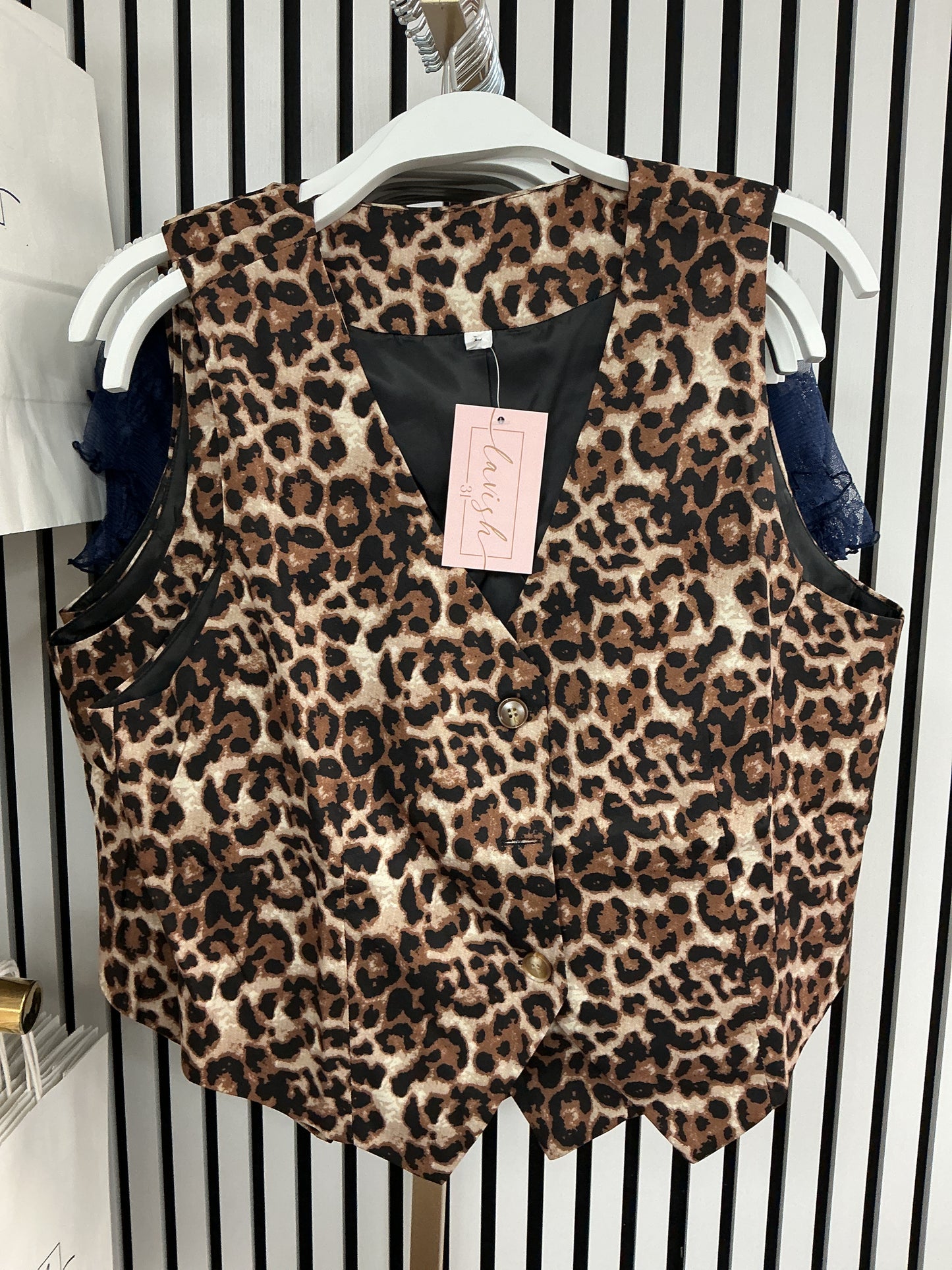 Cheetah vest