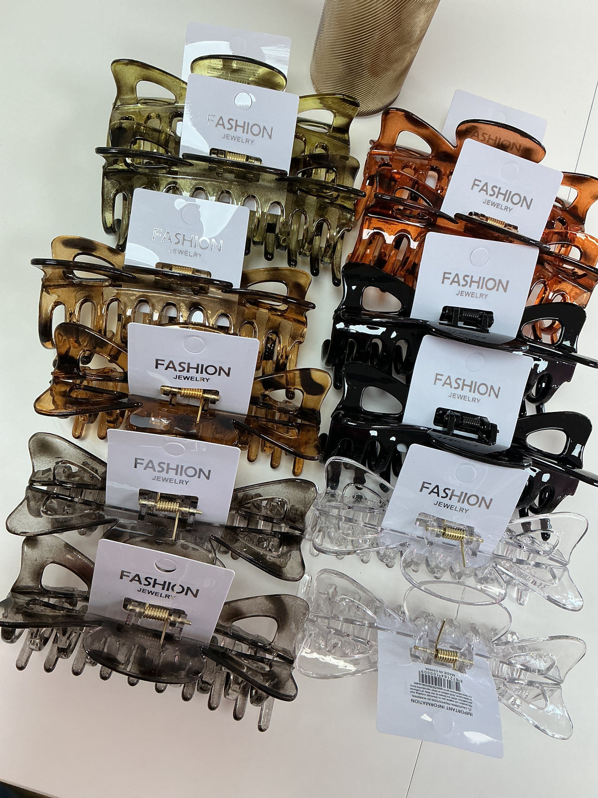 Fall themed claw clips