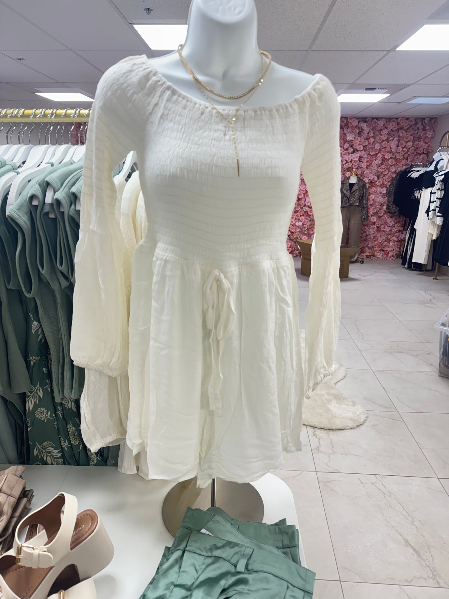 White Romper