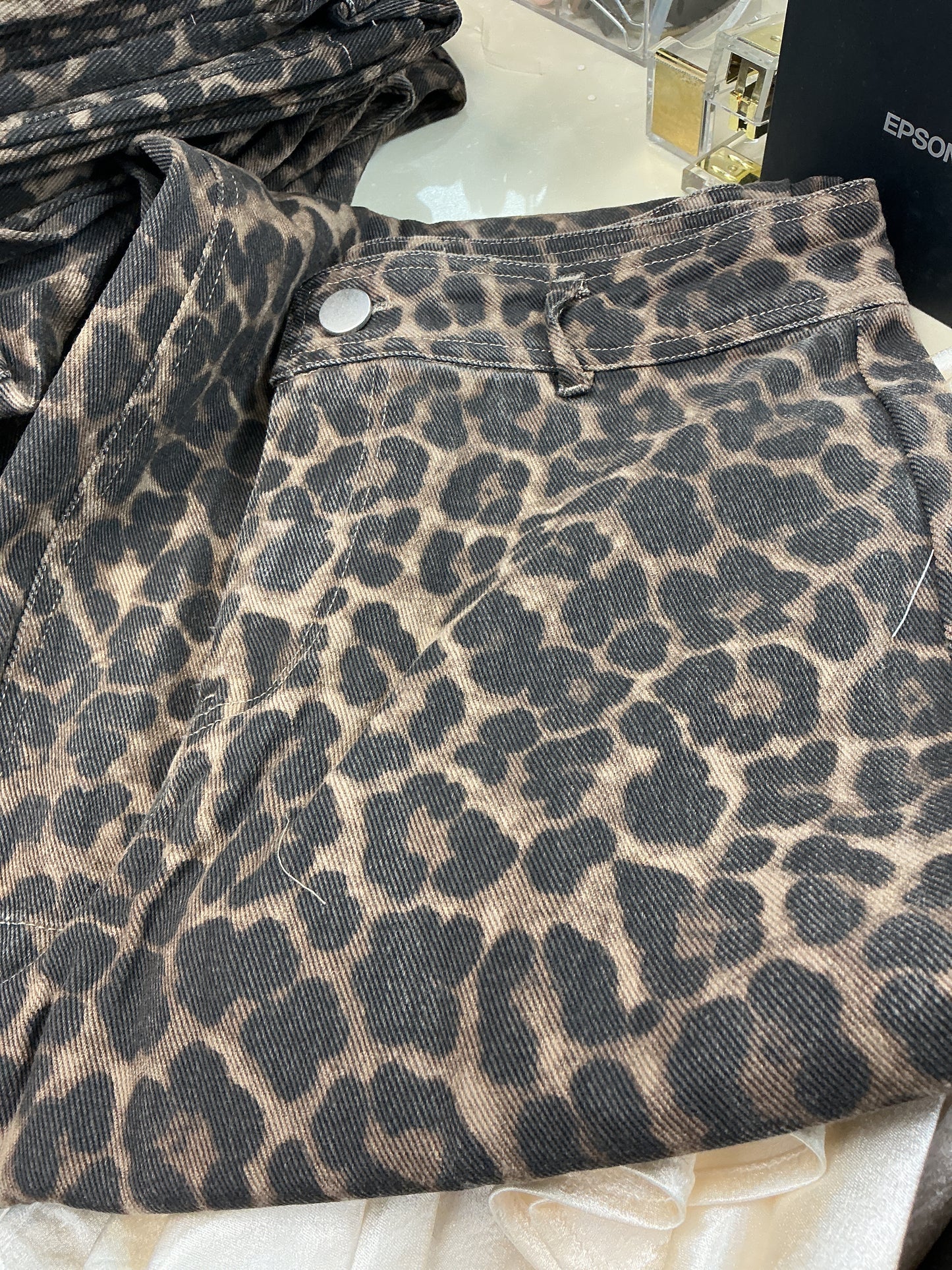 Cheetah pants