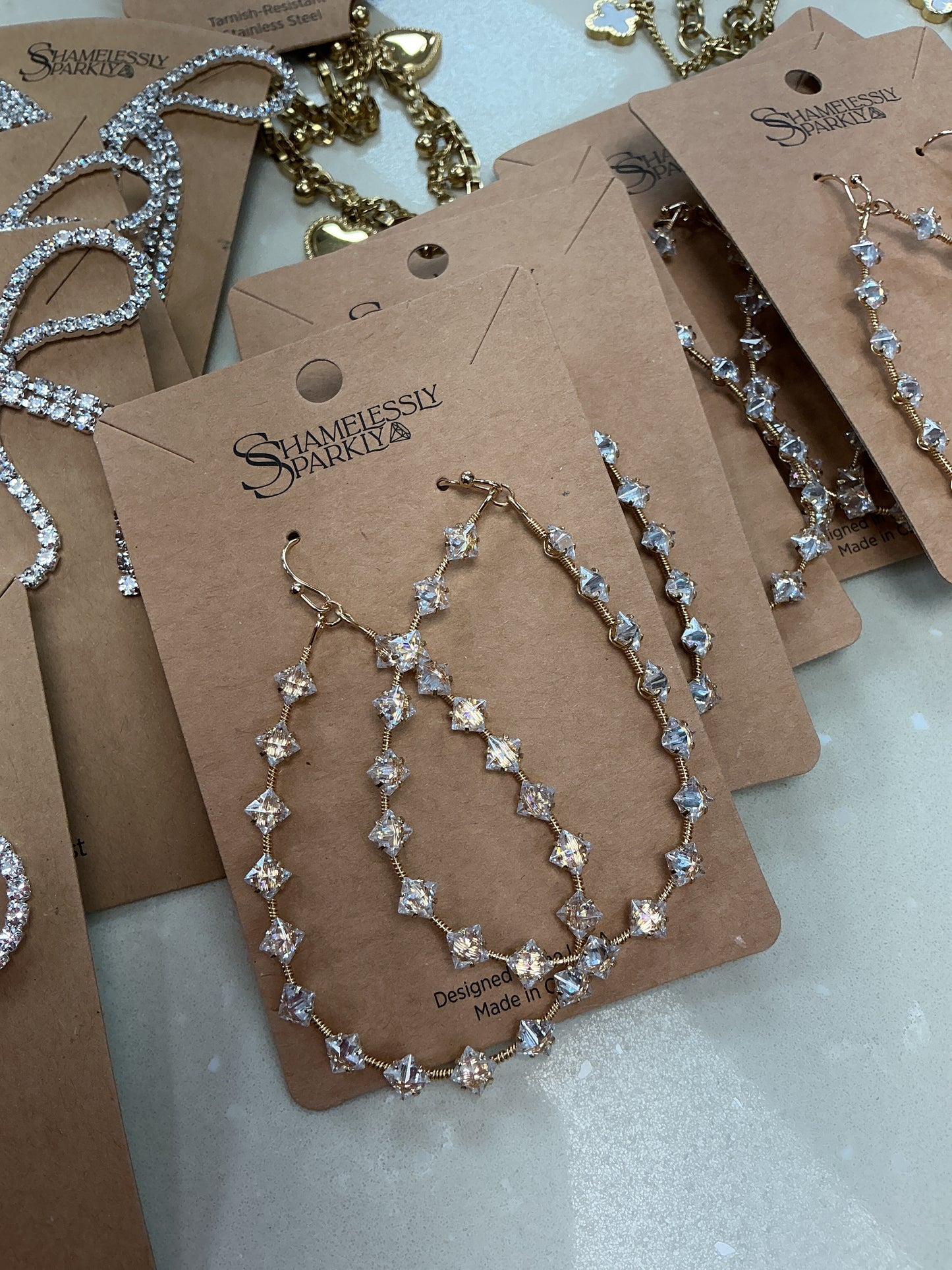 Diamond hoops