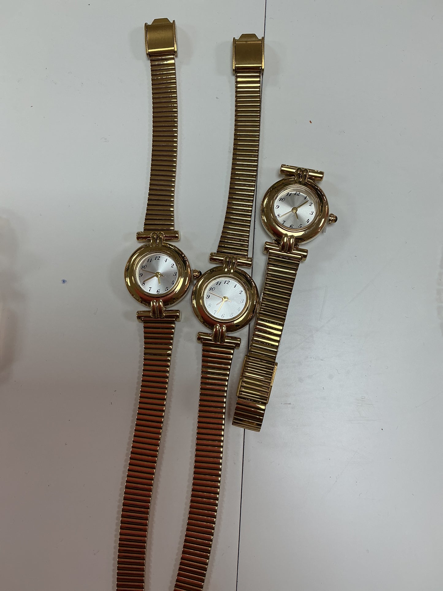 Gold circle watch