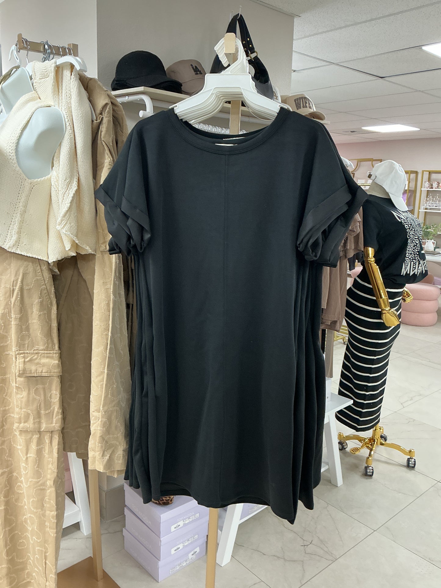 Black Charlotte Avery dress