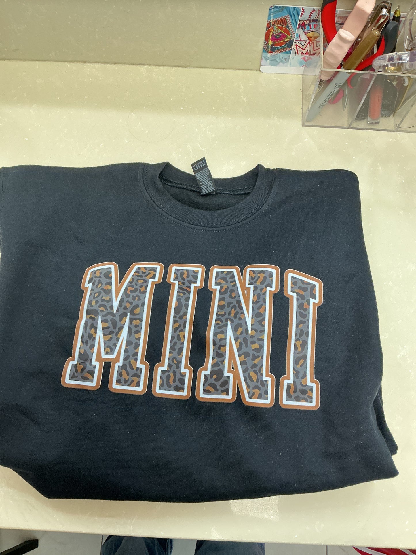 Youth Leopard mini sweater