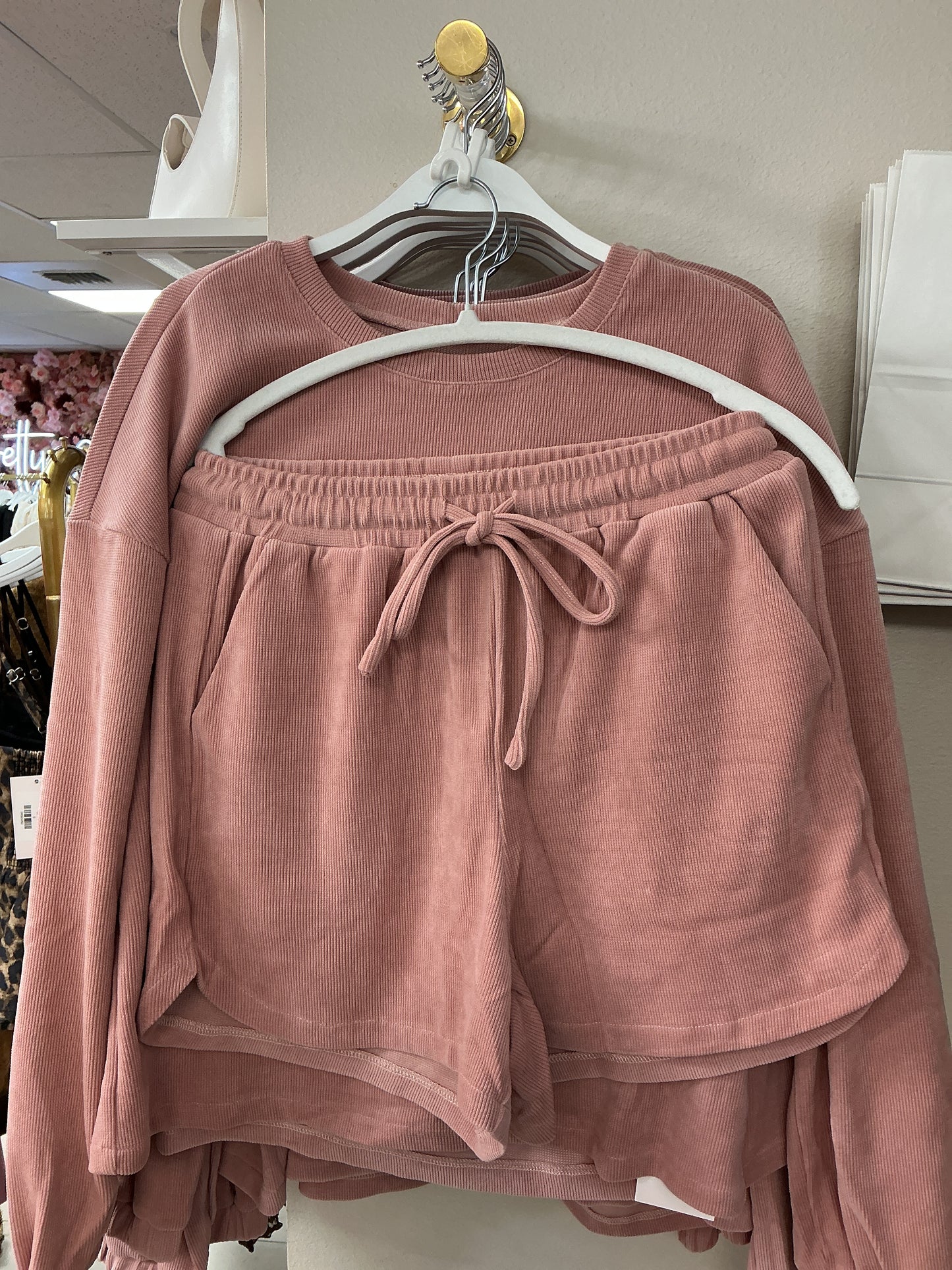 Pink Long sleeve set
