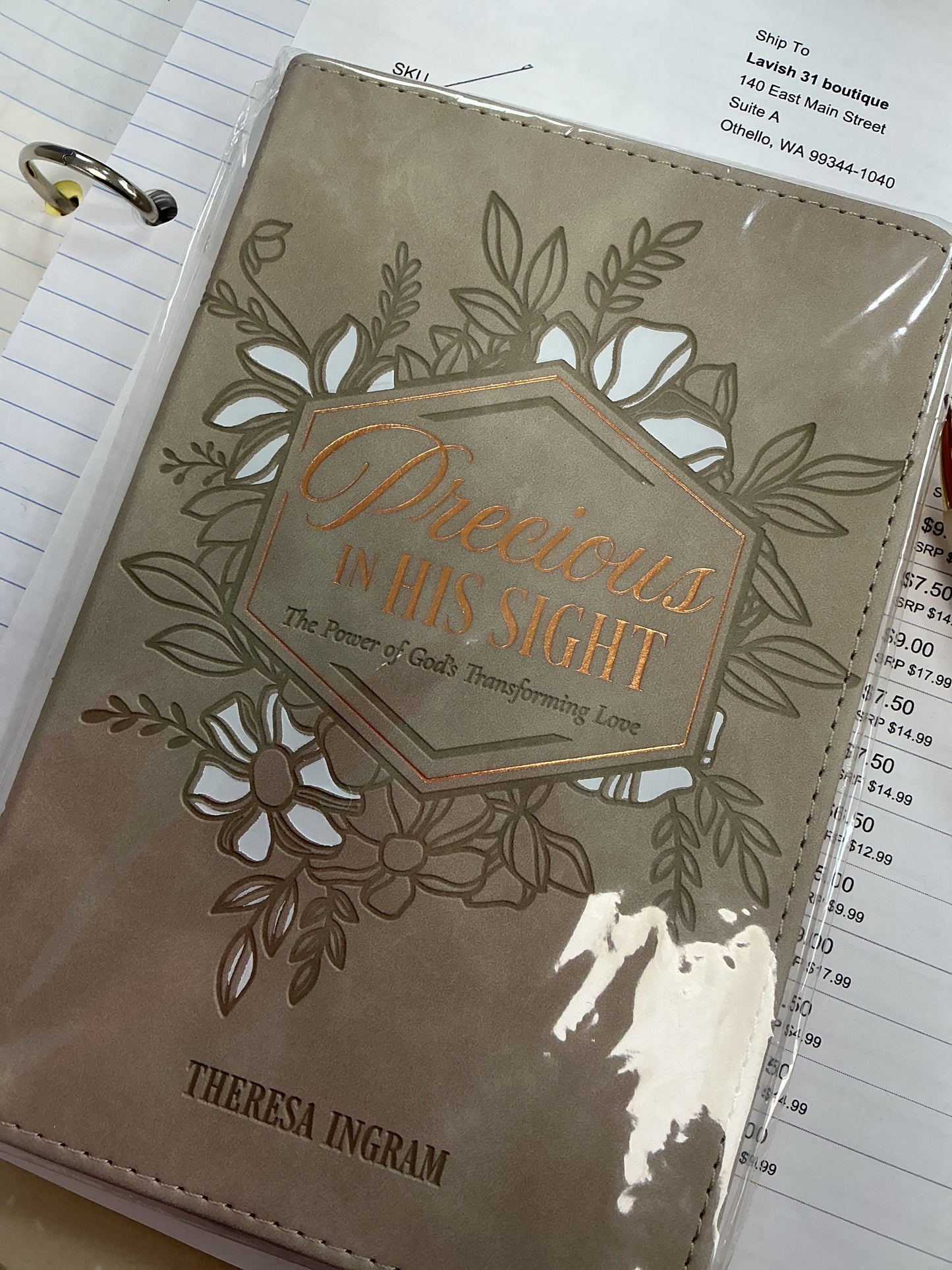 Precious in his sight devotional