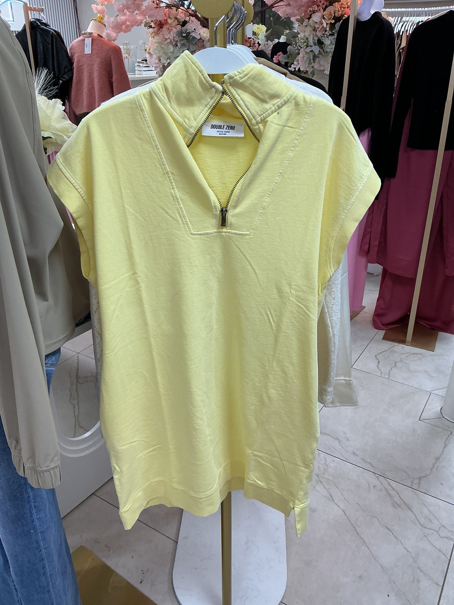Yellow sporty dress