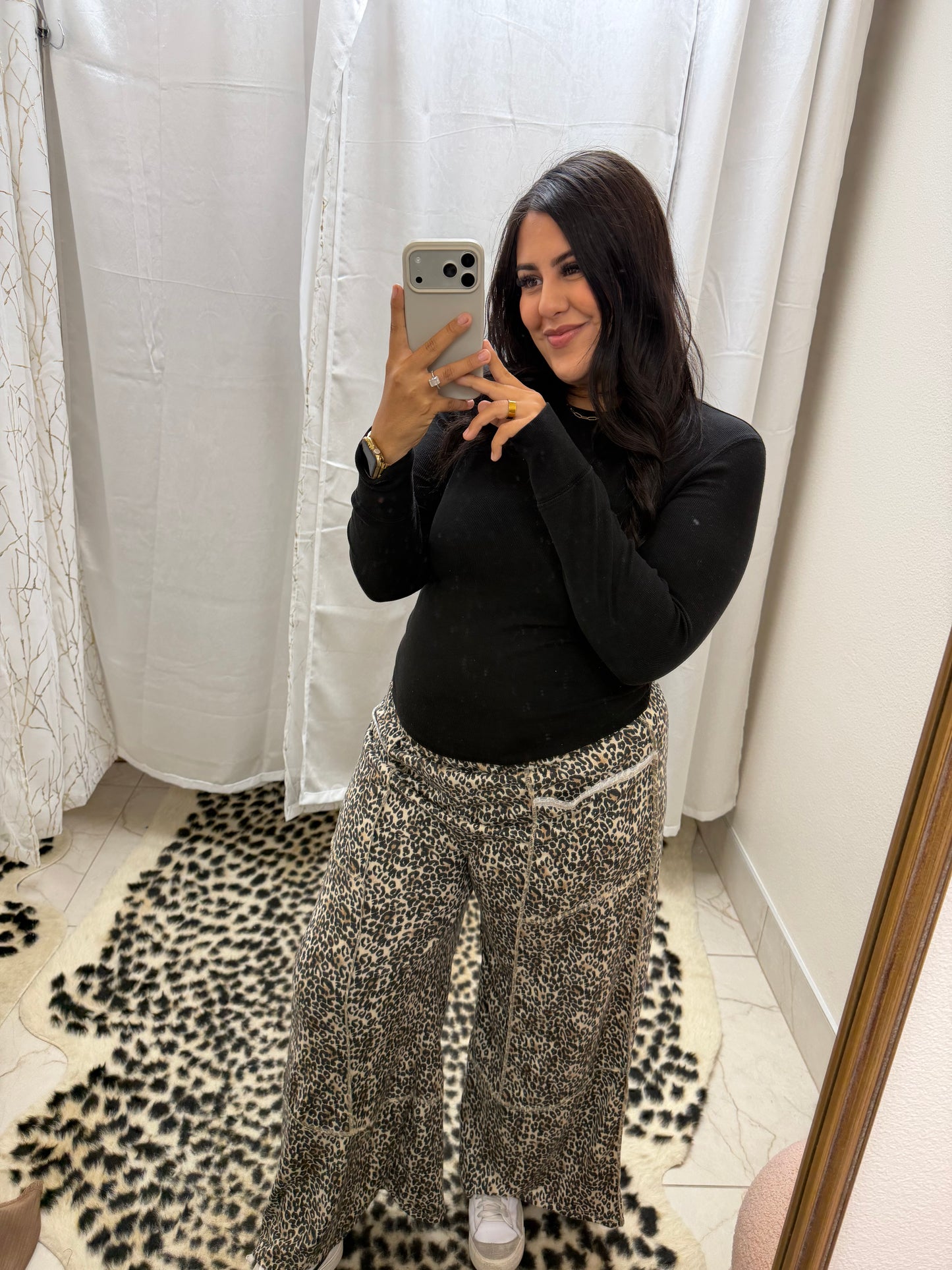 Leopard Print Pants