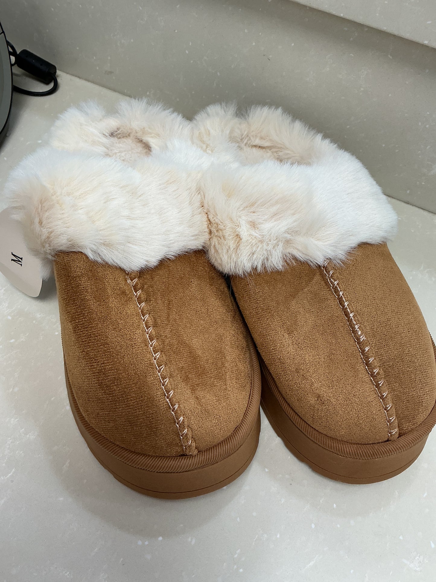 Brown Suede slippers