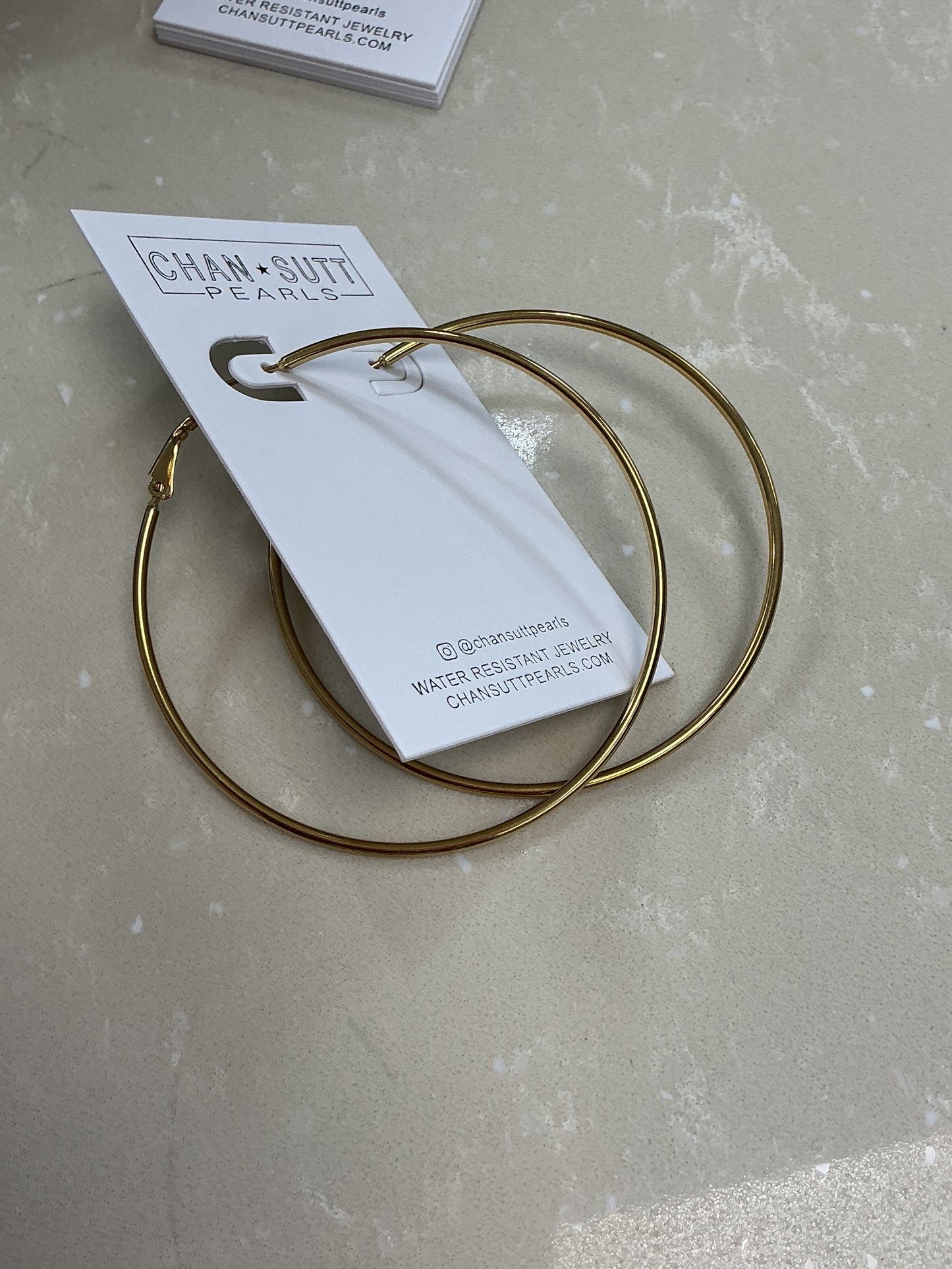 Xl gold hoops