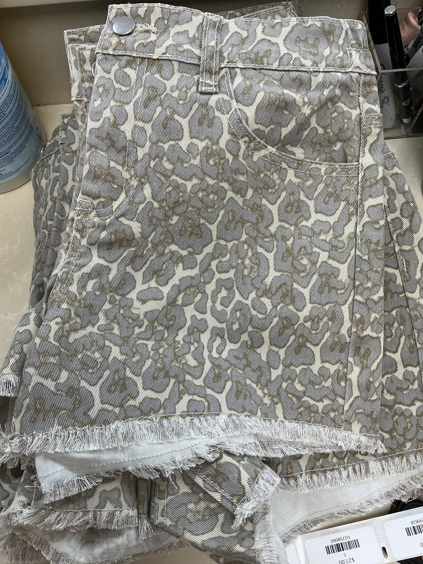Cheetah shorts
