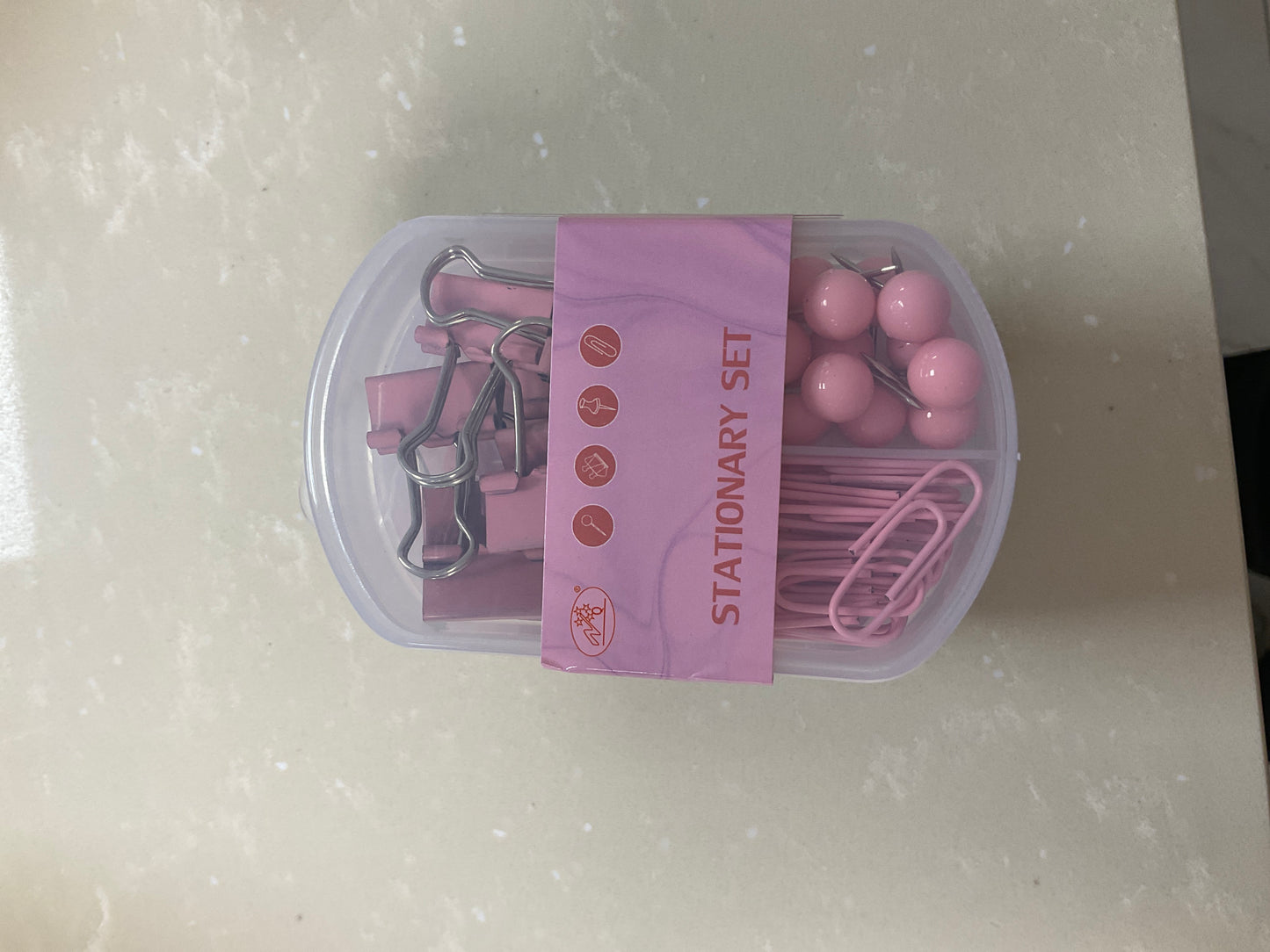 Pink teacher gift set