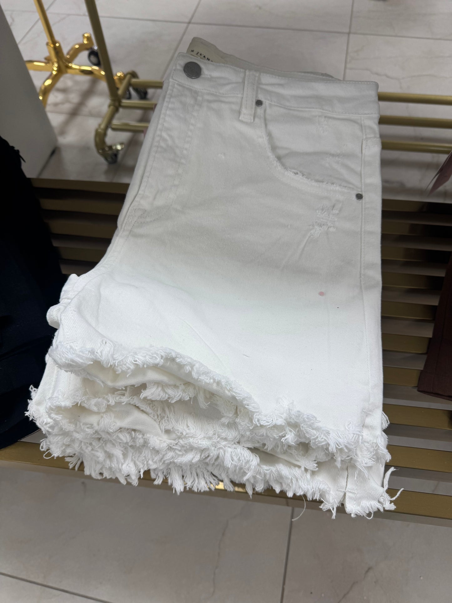 White shorts risen
