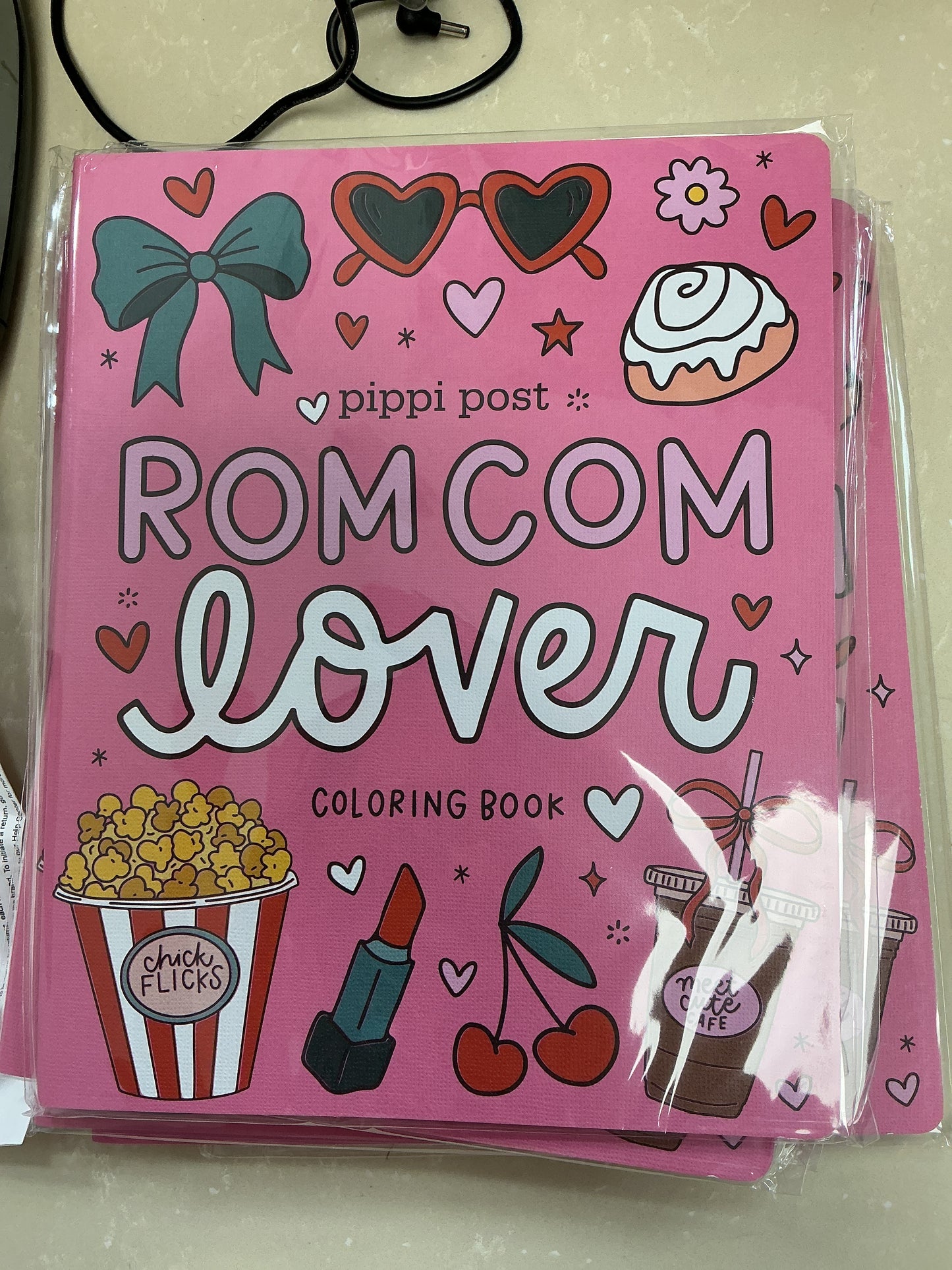 Romcom lover coloring book