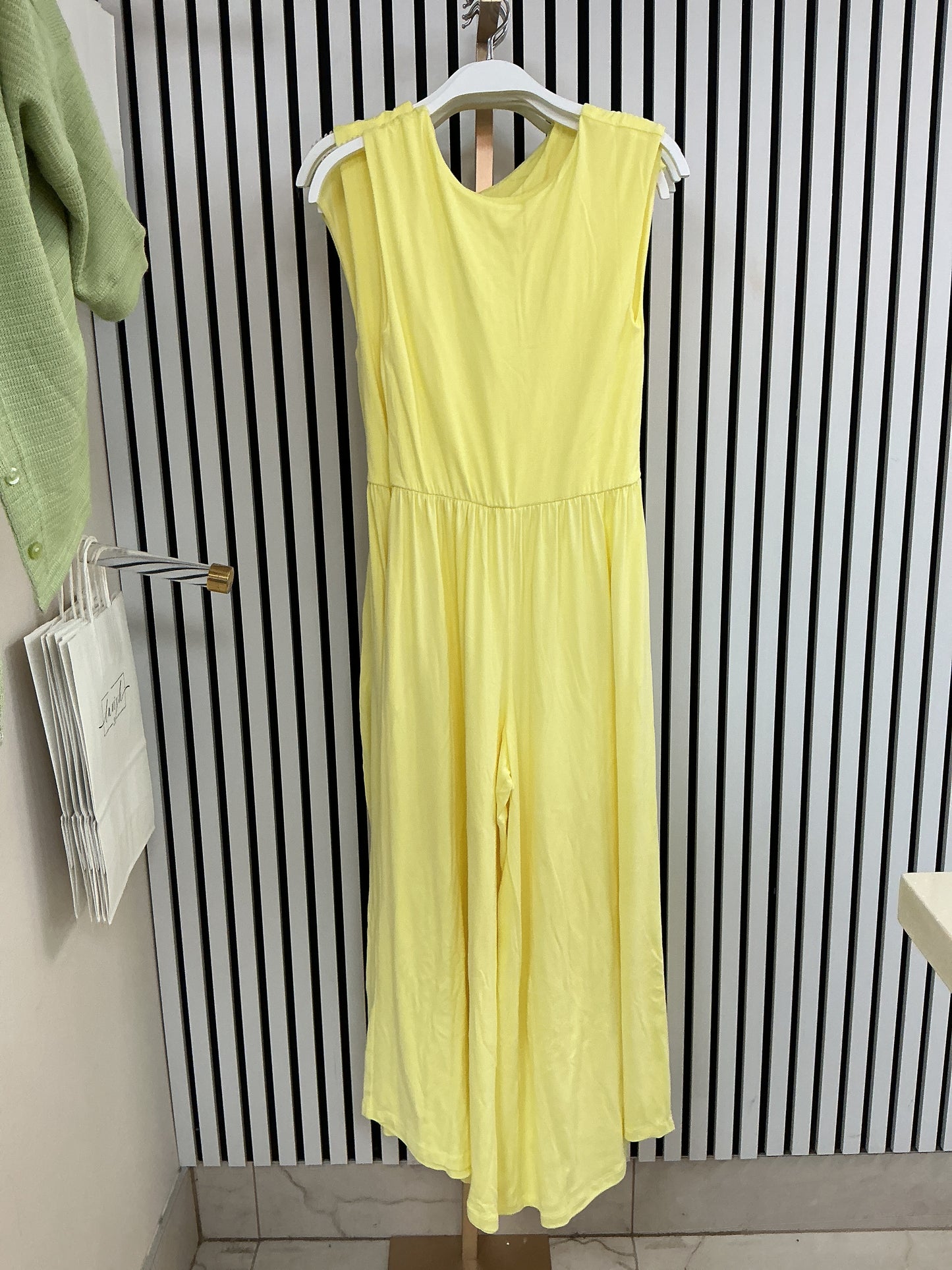 Yellow jumpsuit