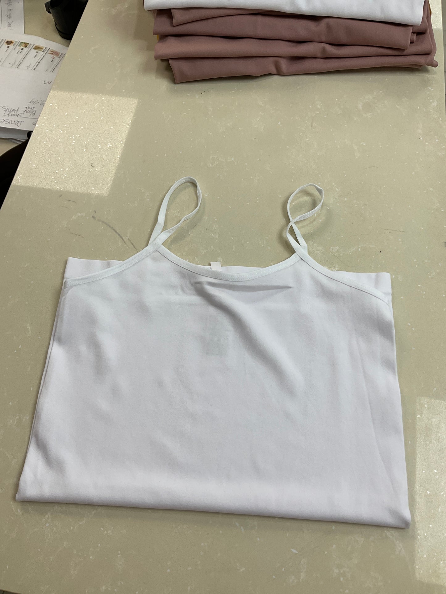 White basic tank