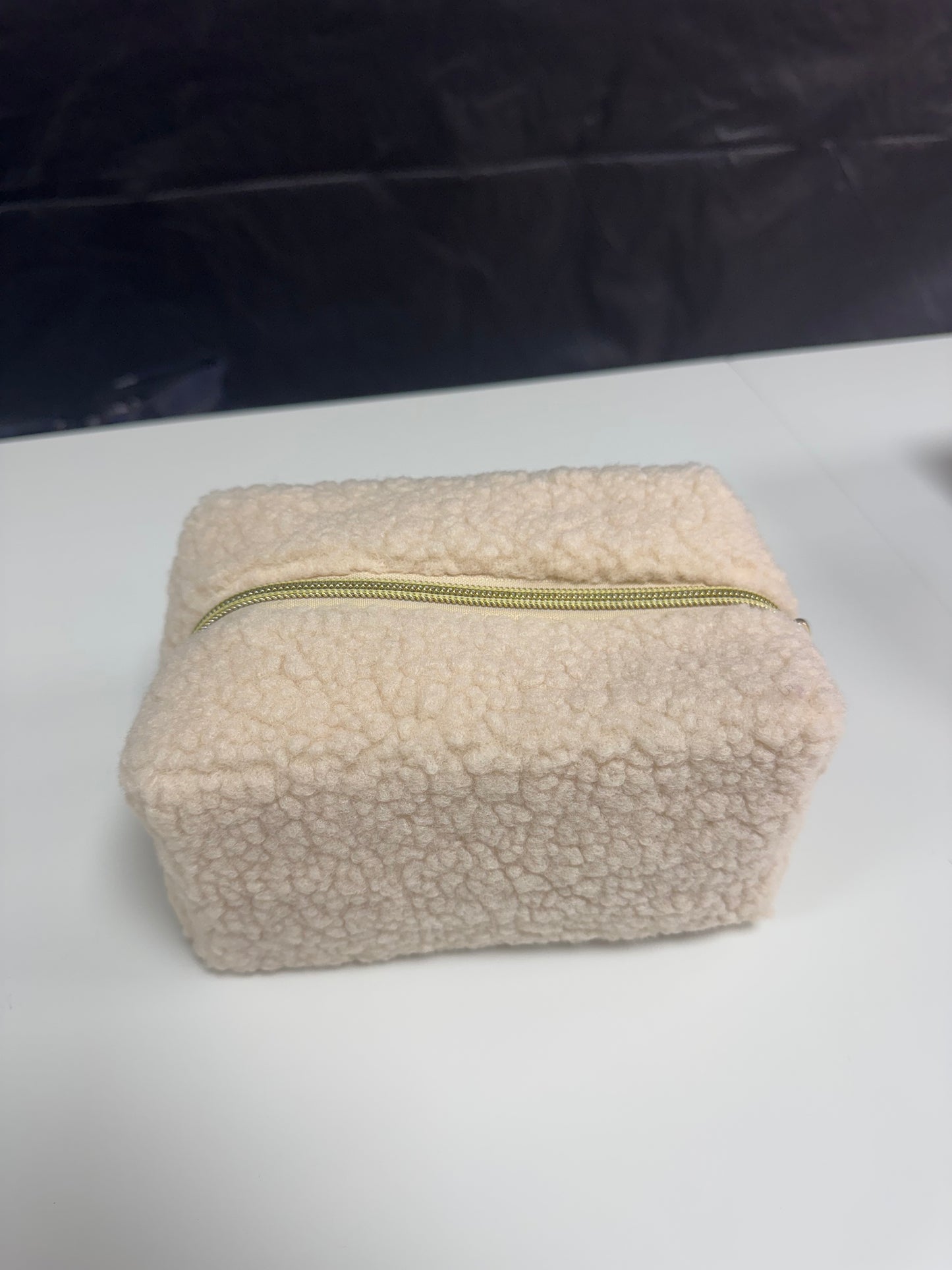 Lavender makeup bag