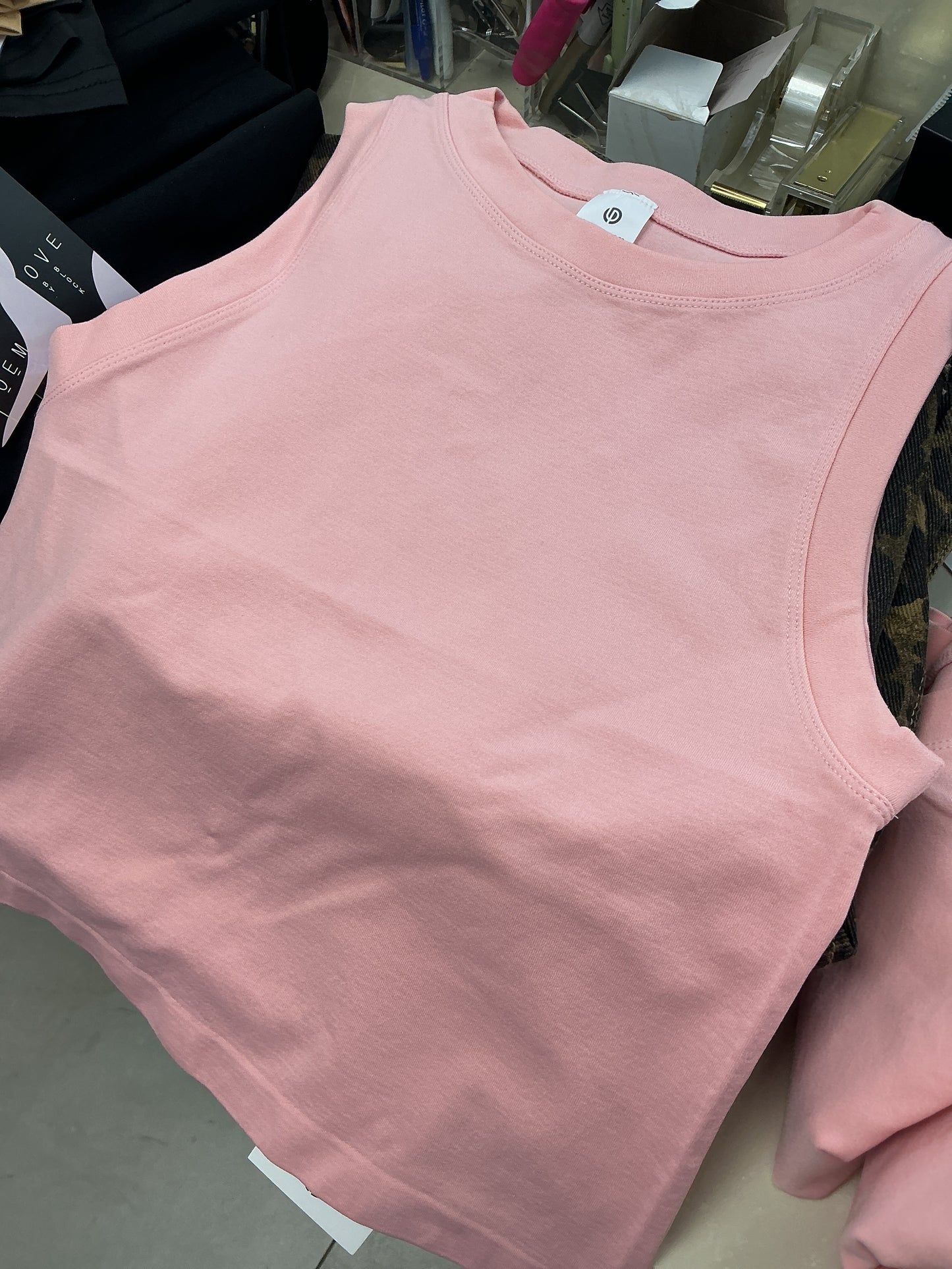 Pink tank