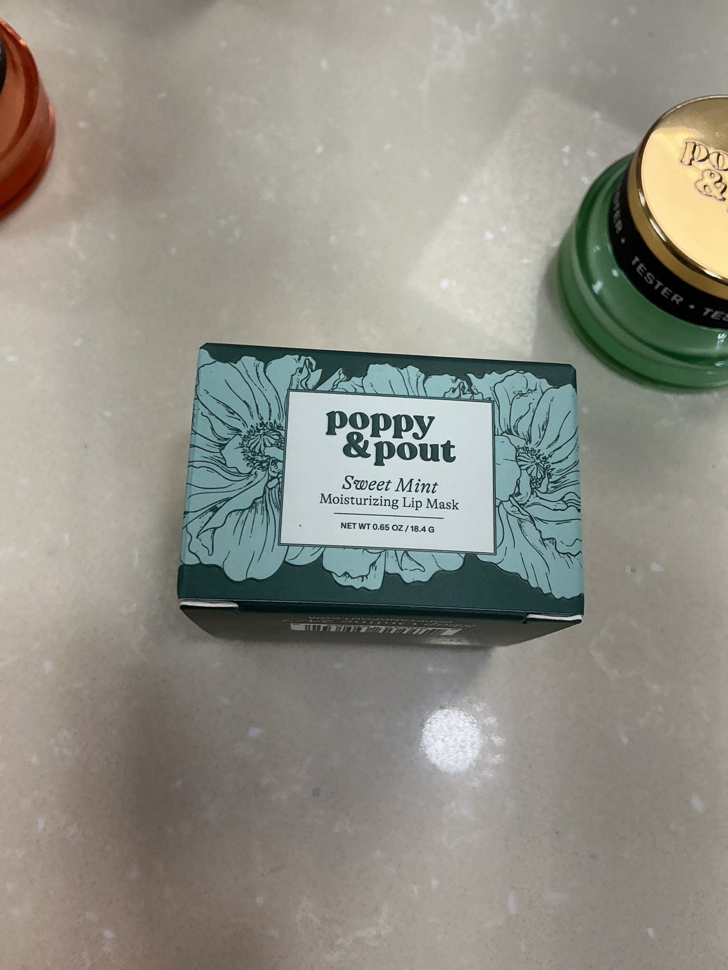 Sweet mint lip mask