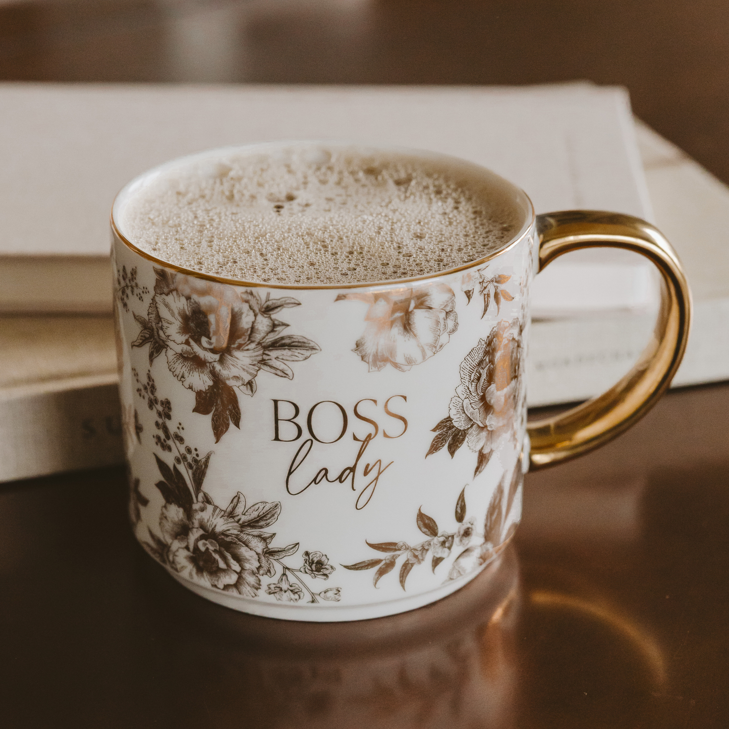Boss Lady Coffee Mug - Home Decor & Gifts gold