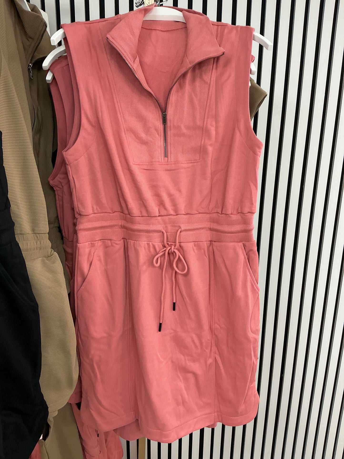 Pink sporty dress