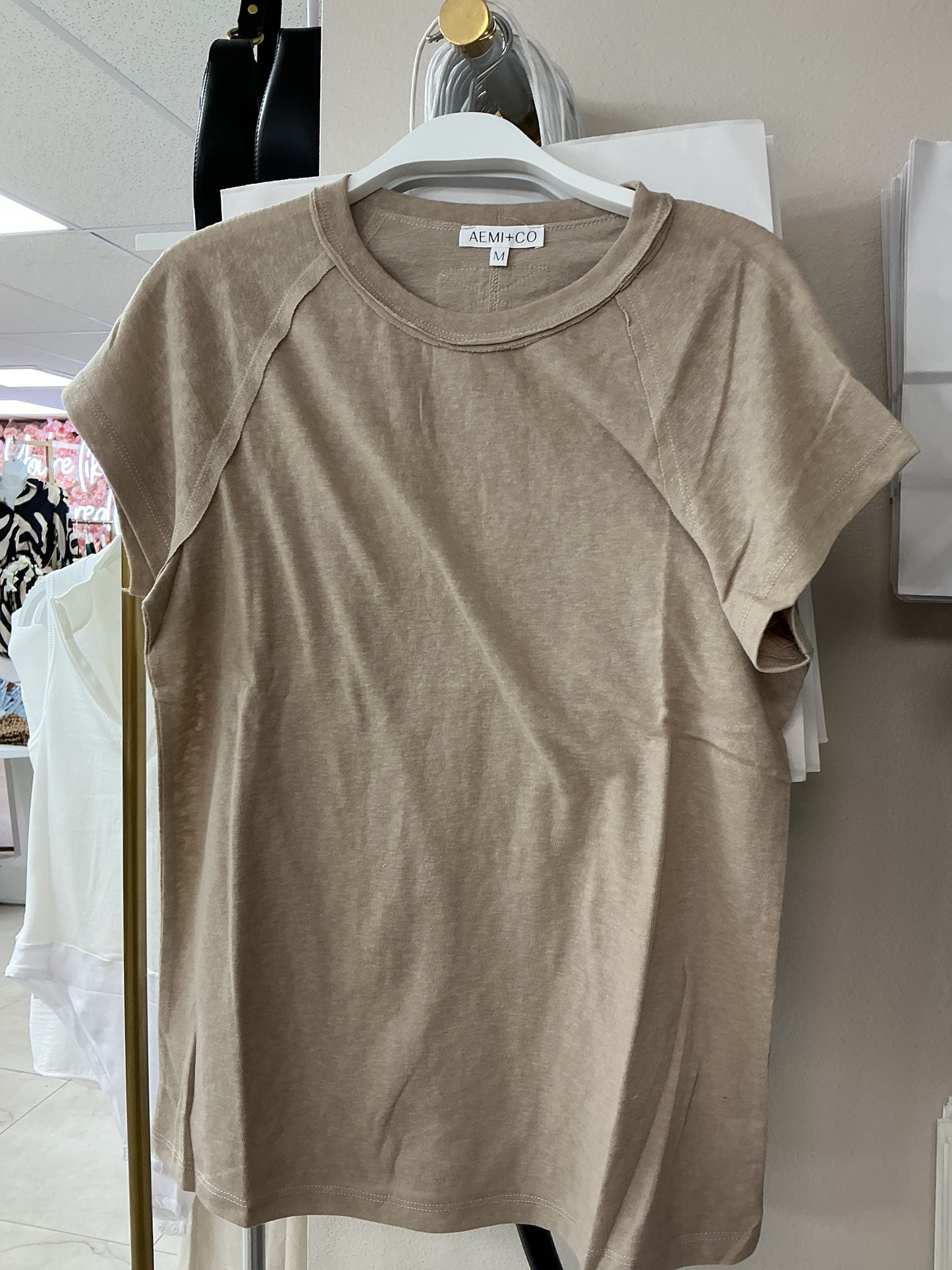 Beige top
