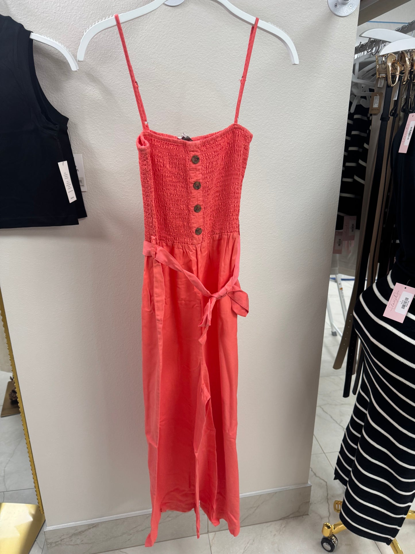 Coral jumpsuits pants