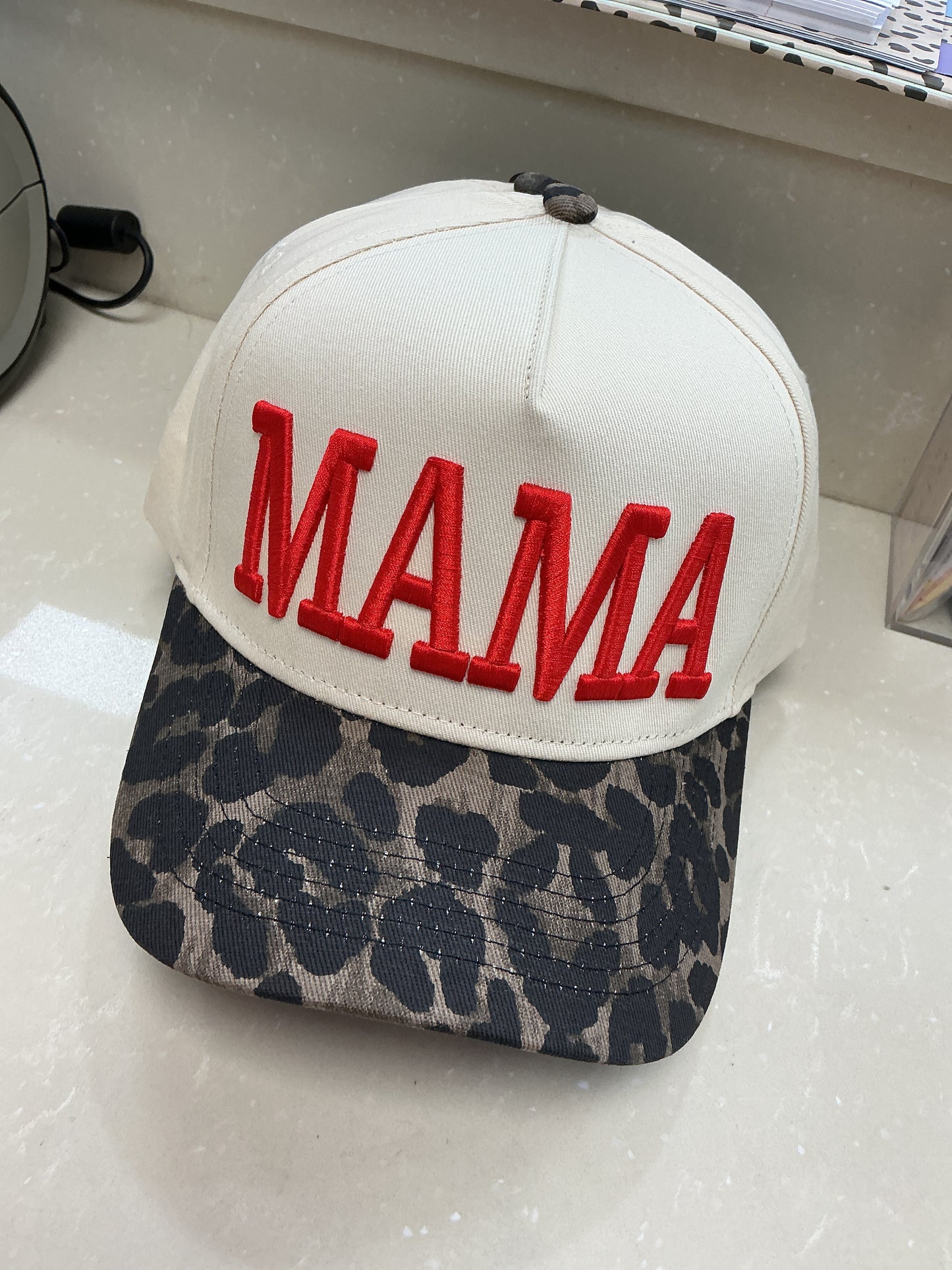 Mama cheetah hat