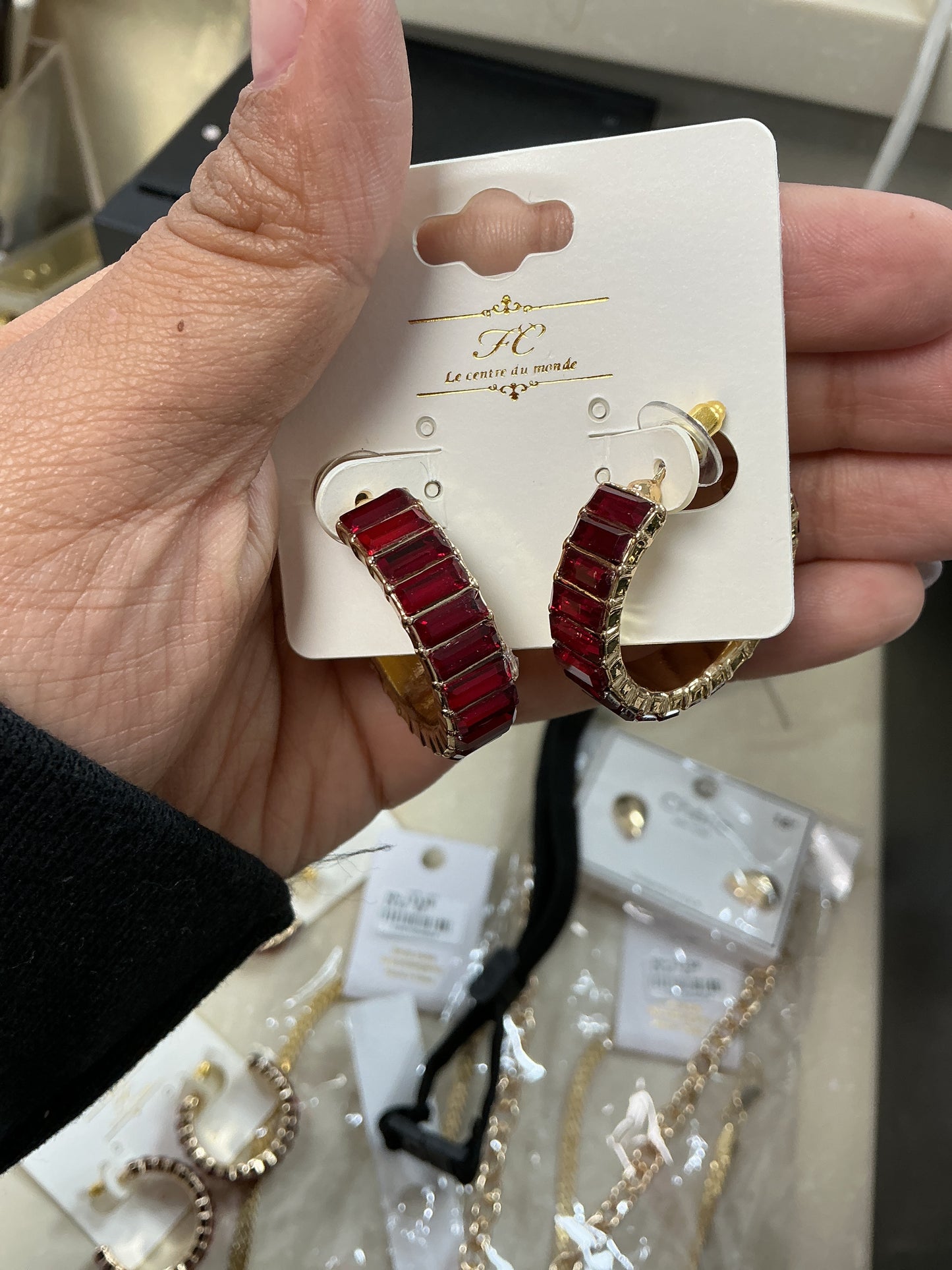 Red hoops