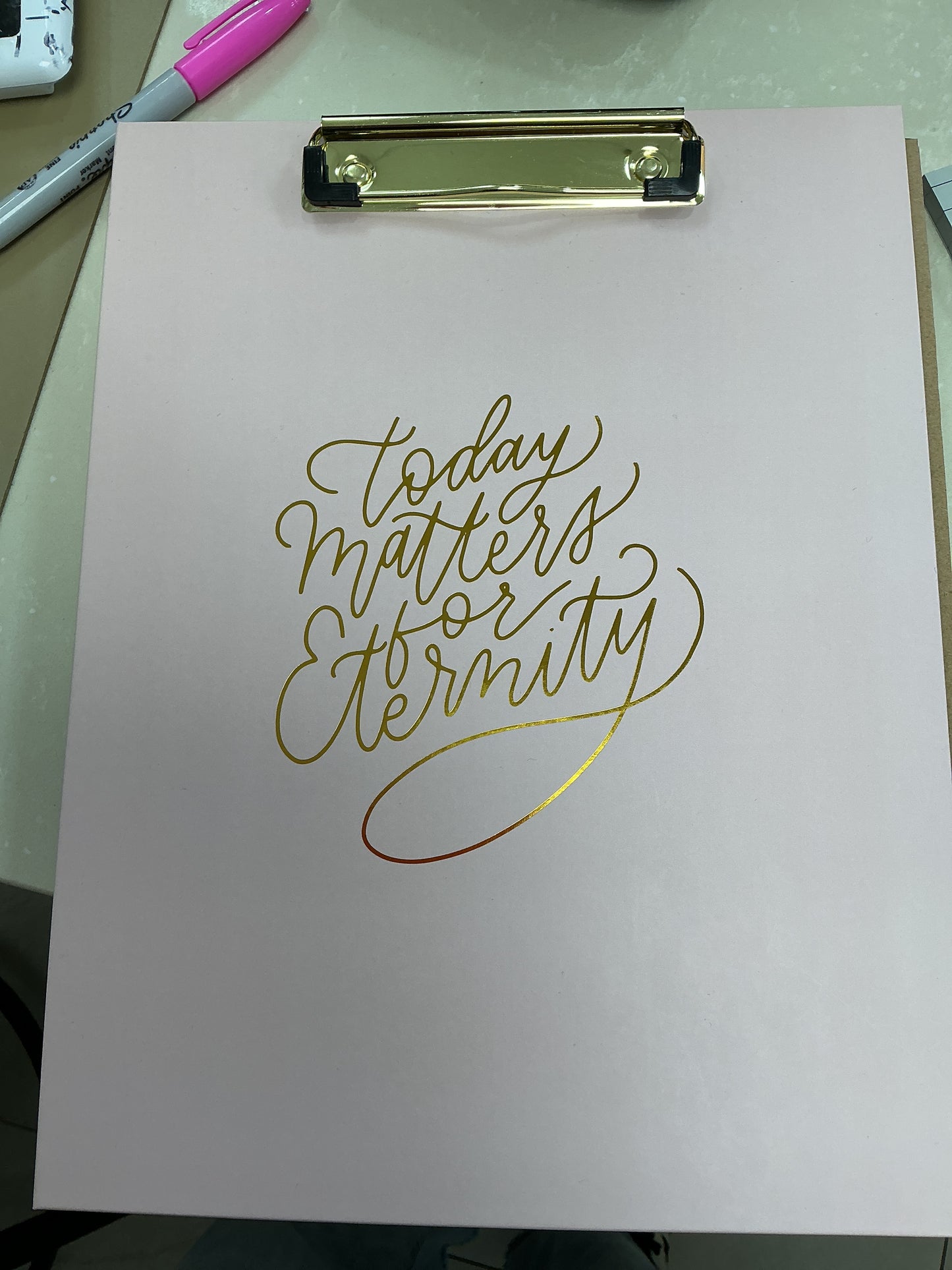 Today matters for entering clipboard