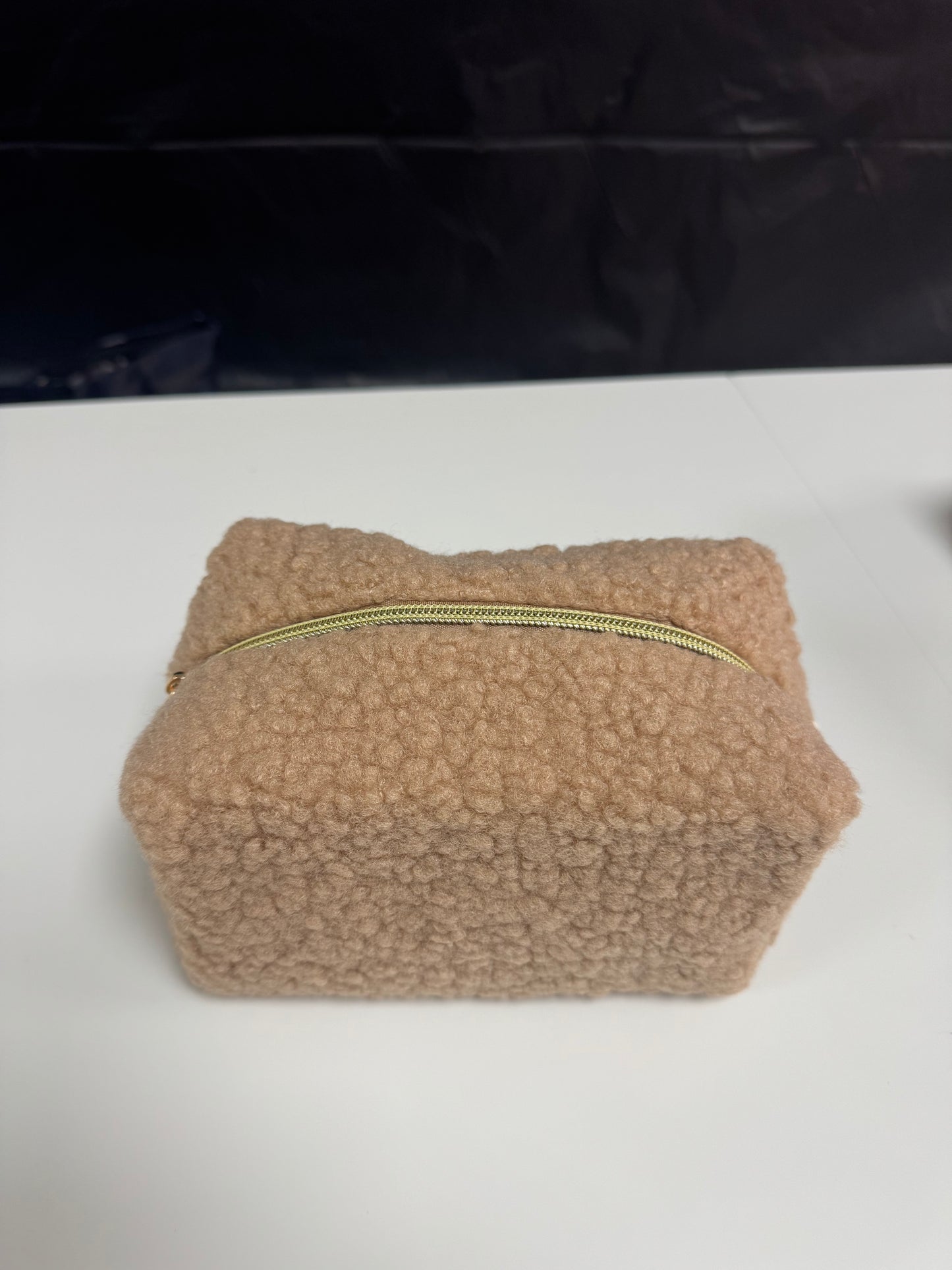 Lavender makeup bag