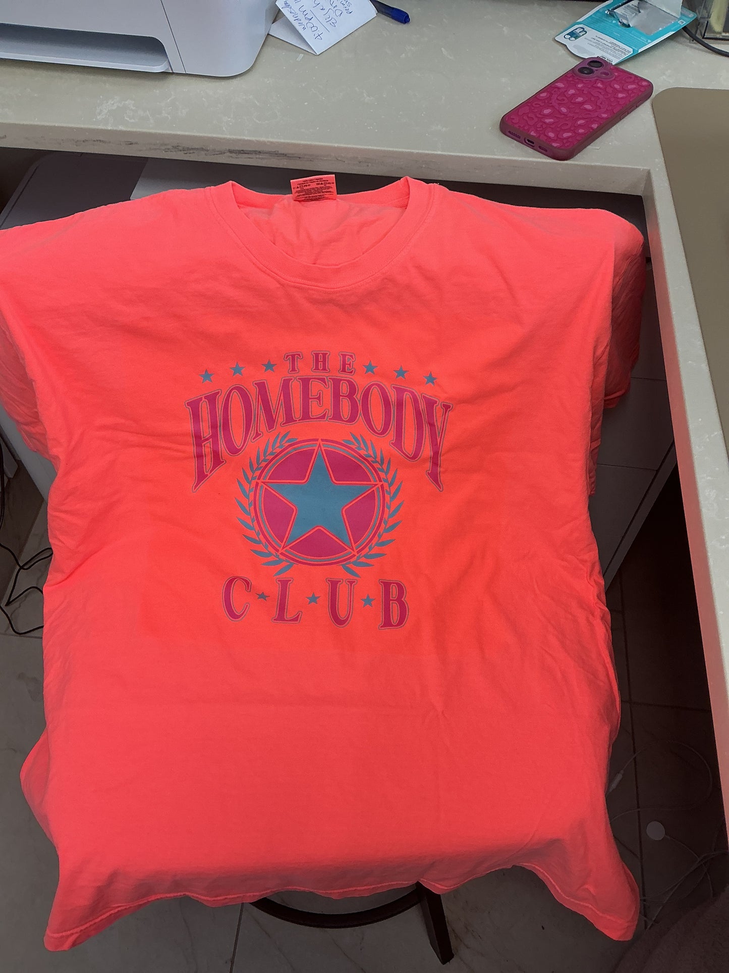 Homebody sleeve tee