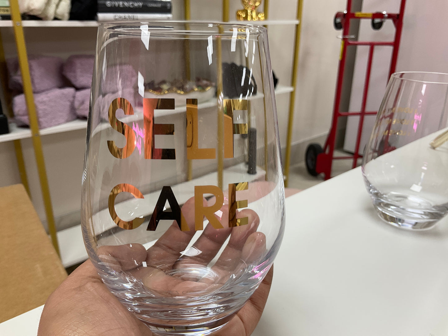 Self care glass