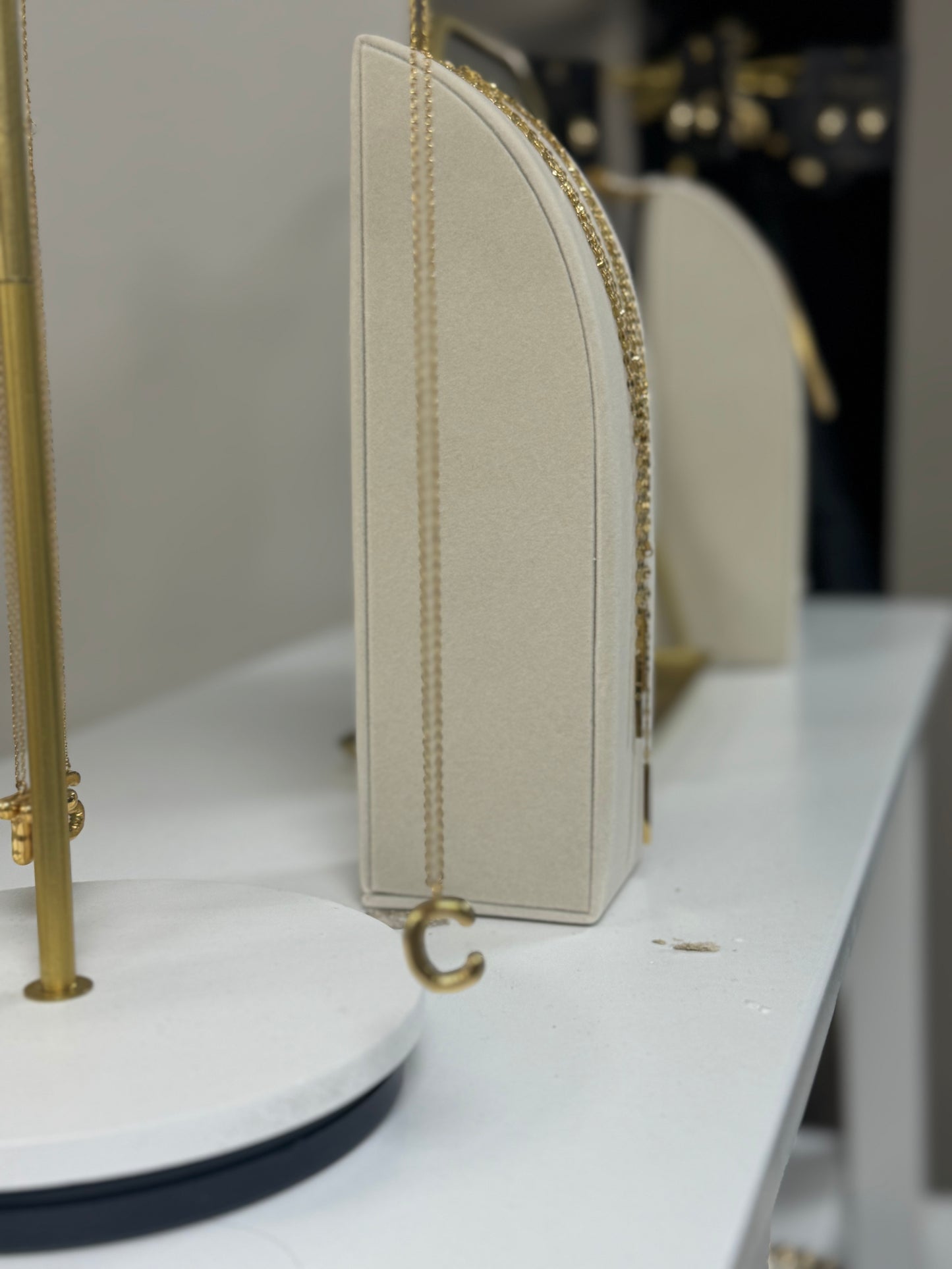 C Initial Gold Necklace
