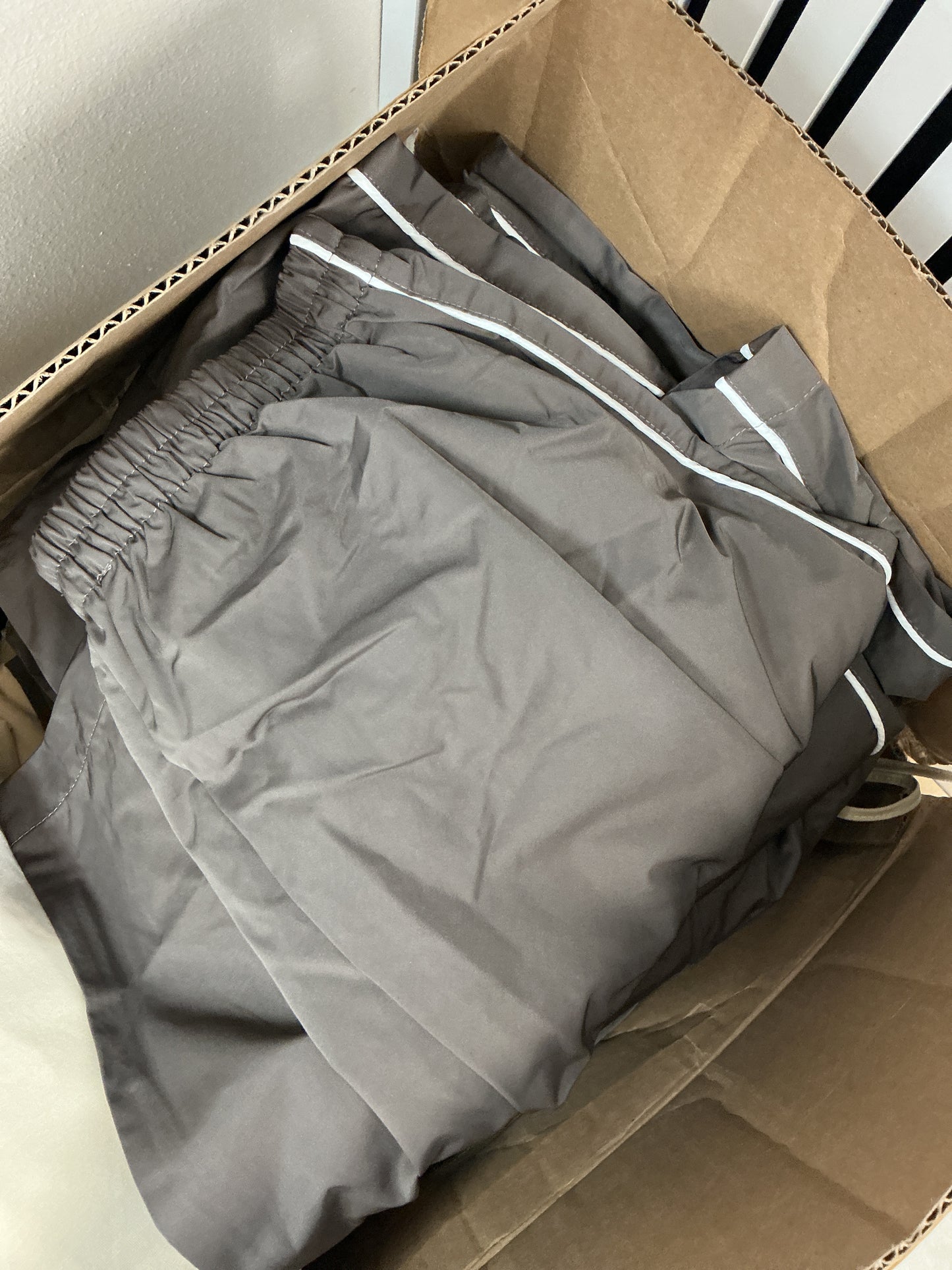 Brown track suit pants