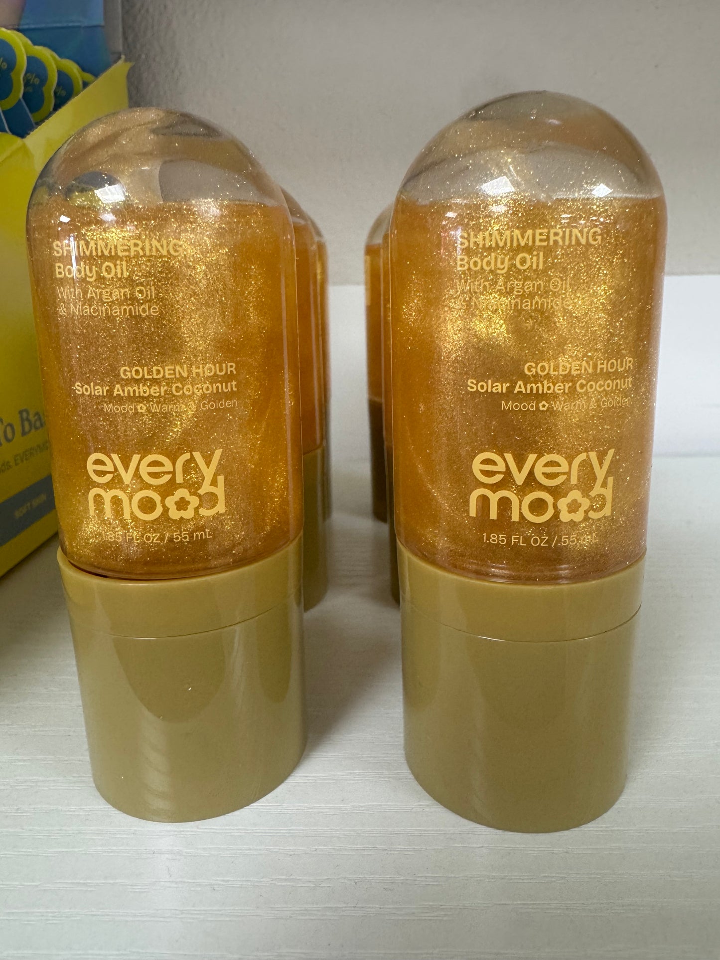 Glow body oil