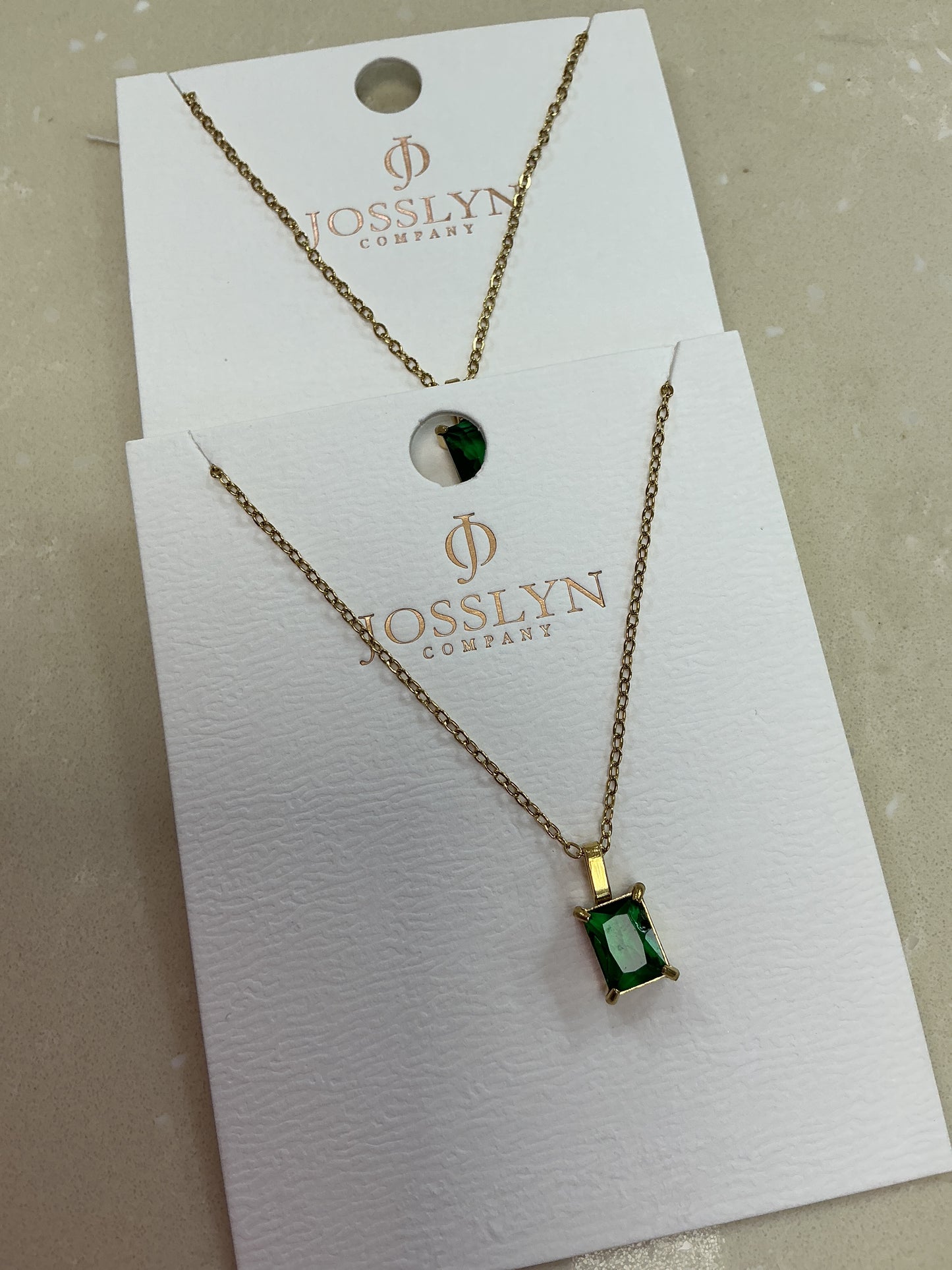 Emerald necklace