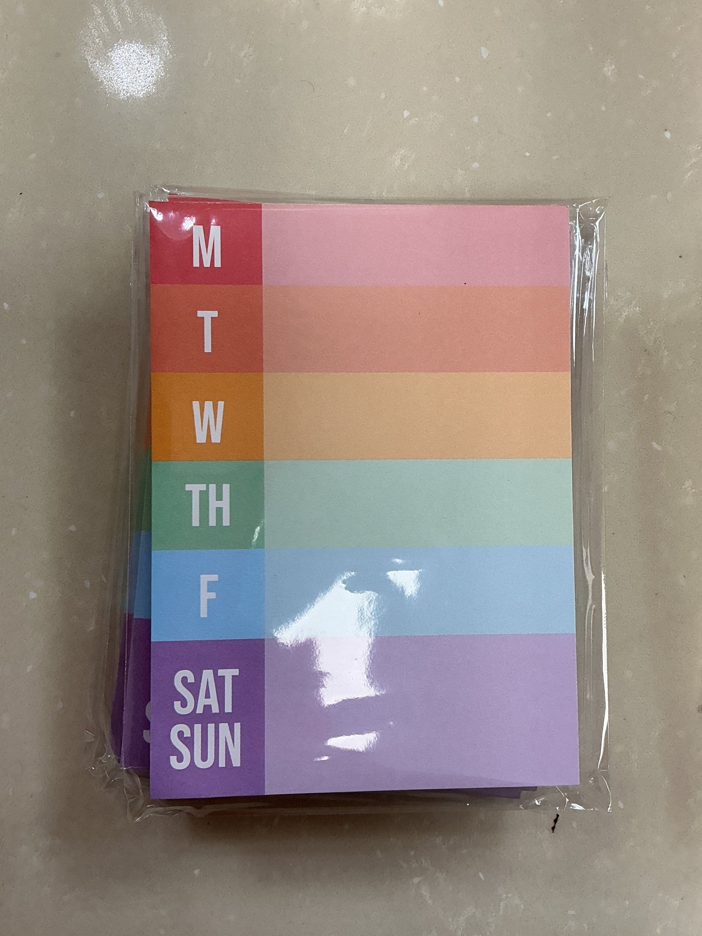 Weekly notepad