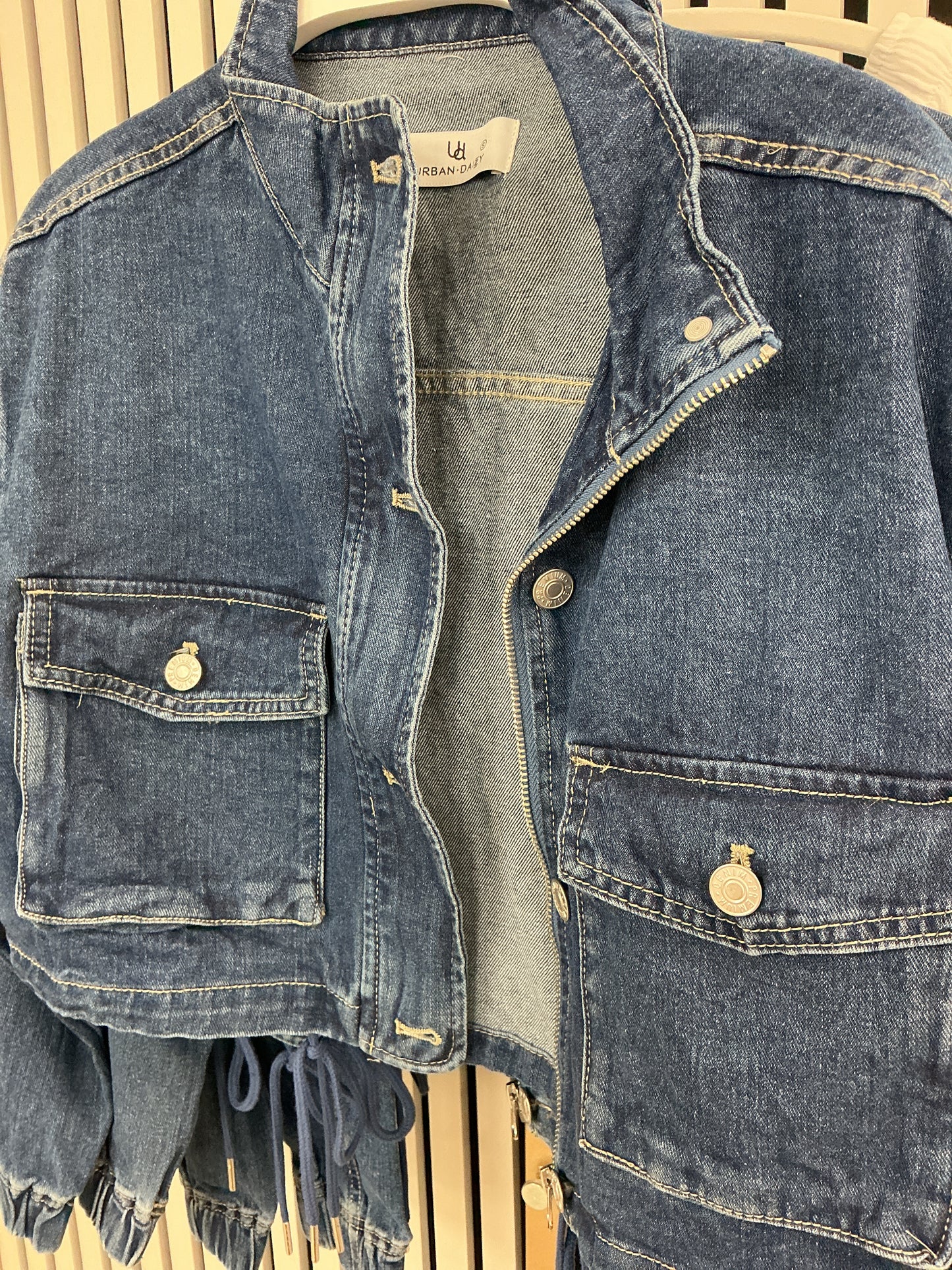 Cropped Jean jacket