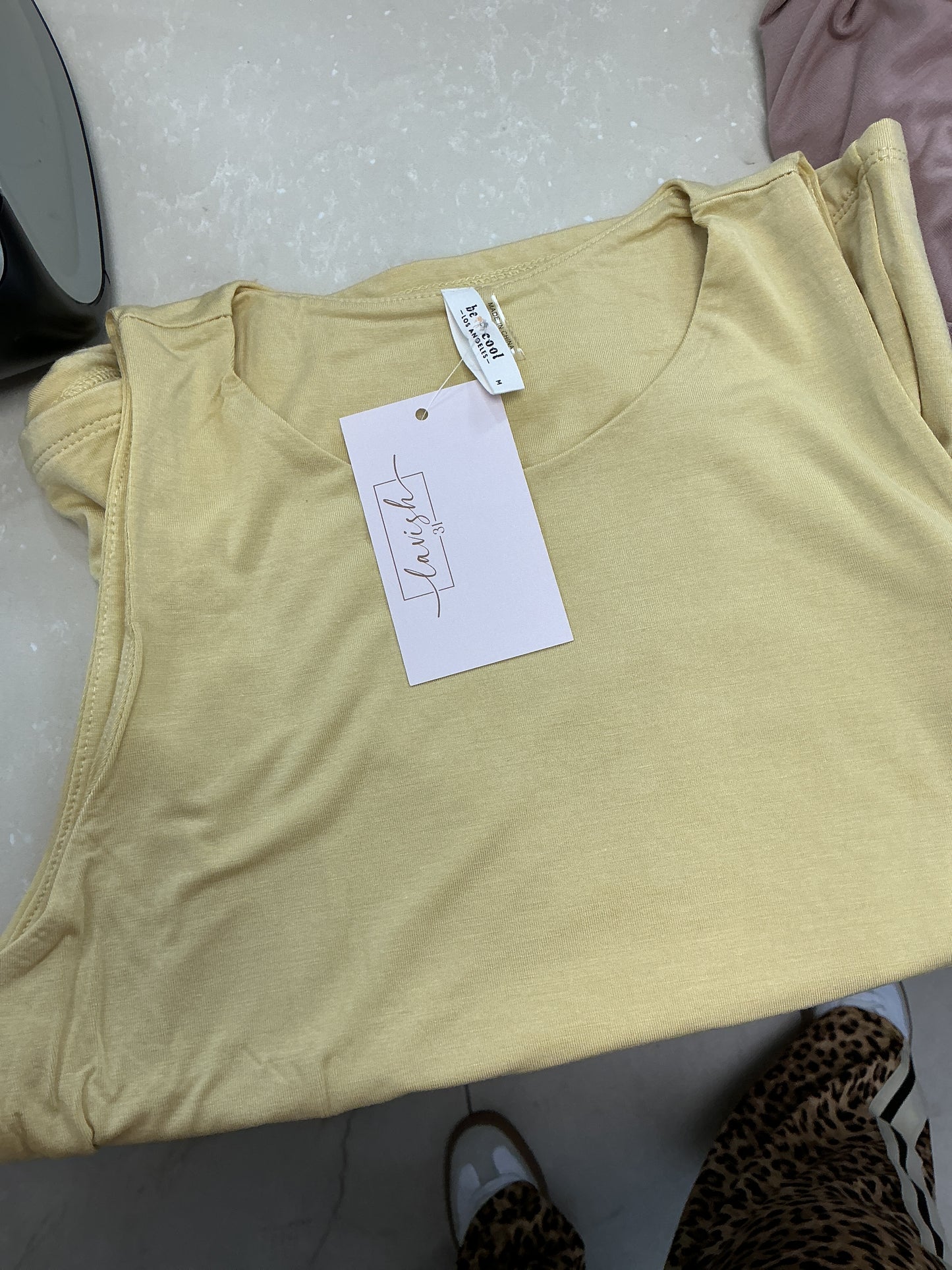 Yellow be cool tank