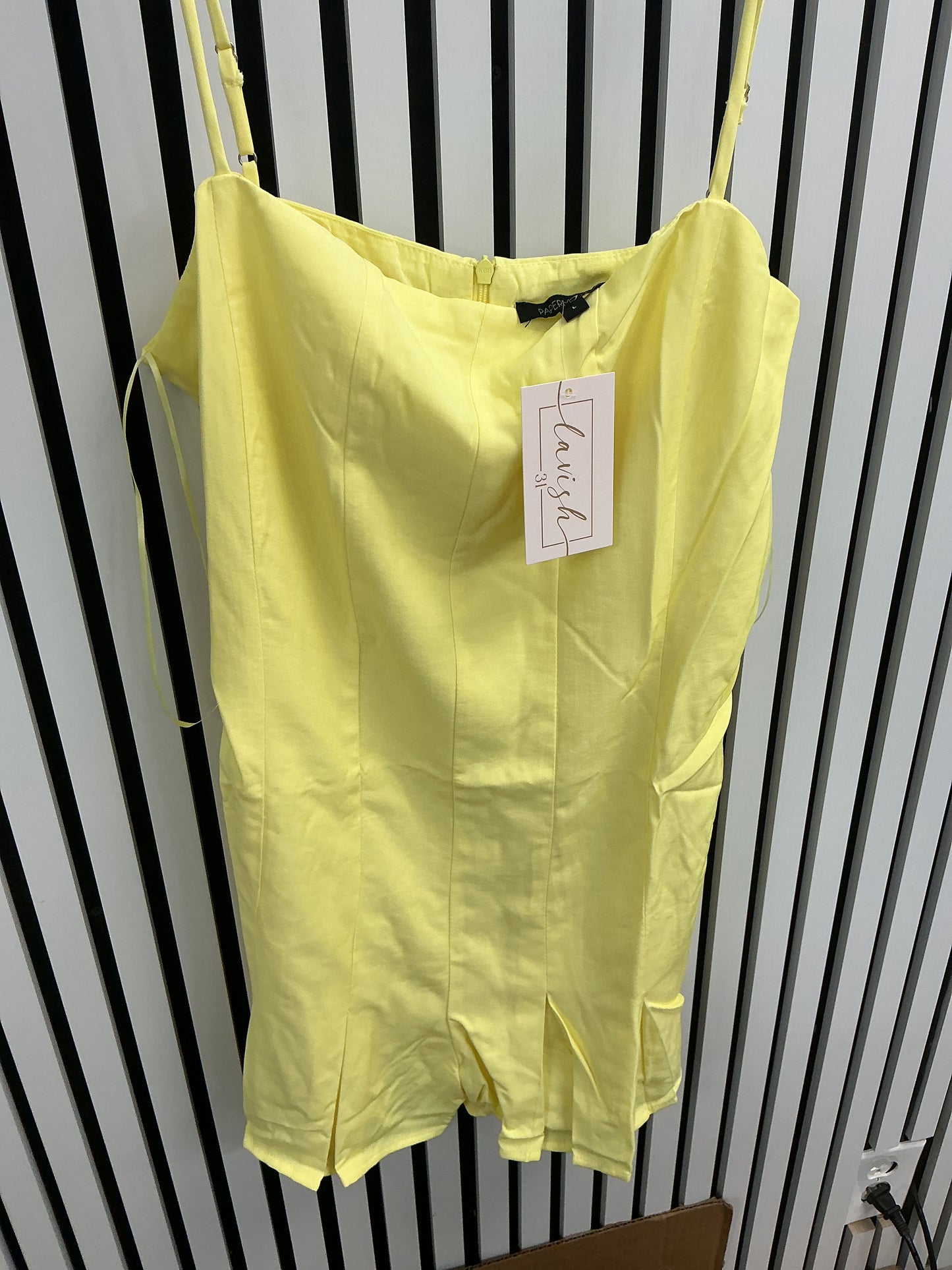 Yellow romper
